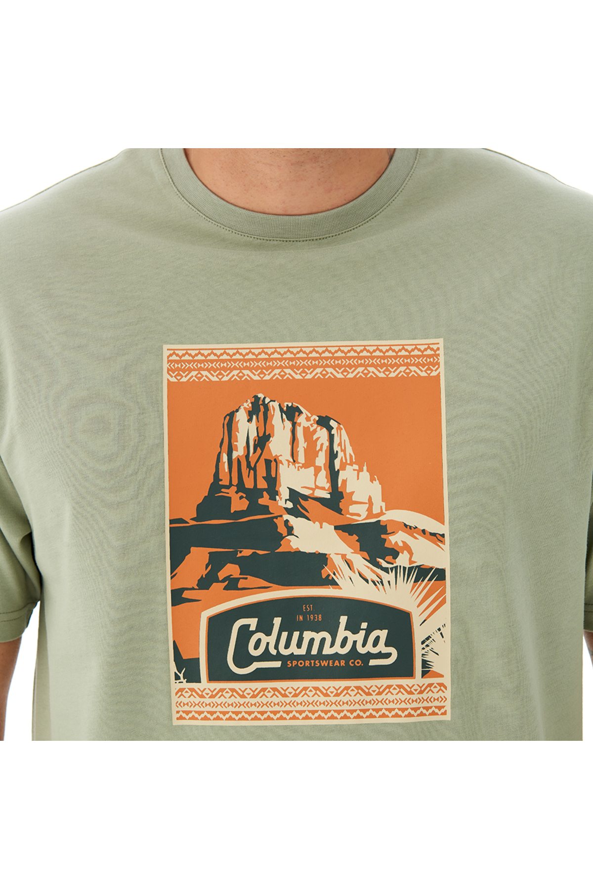 تی شرت مردانه طرح دار آستین کوتاه | کلمبیا Columbia CS0389-348 - تصویر 5