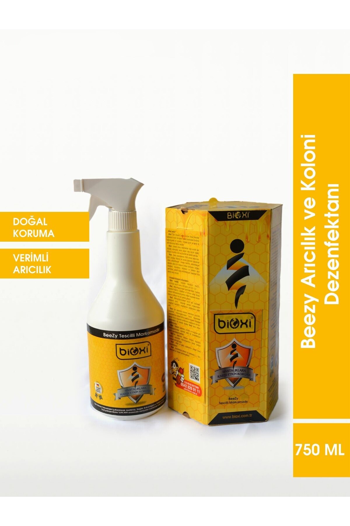 Bioxi Beezy Arıcılık Bakım Kovan Dezenfektanı 750ml | Hipokloröz
