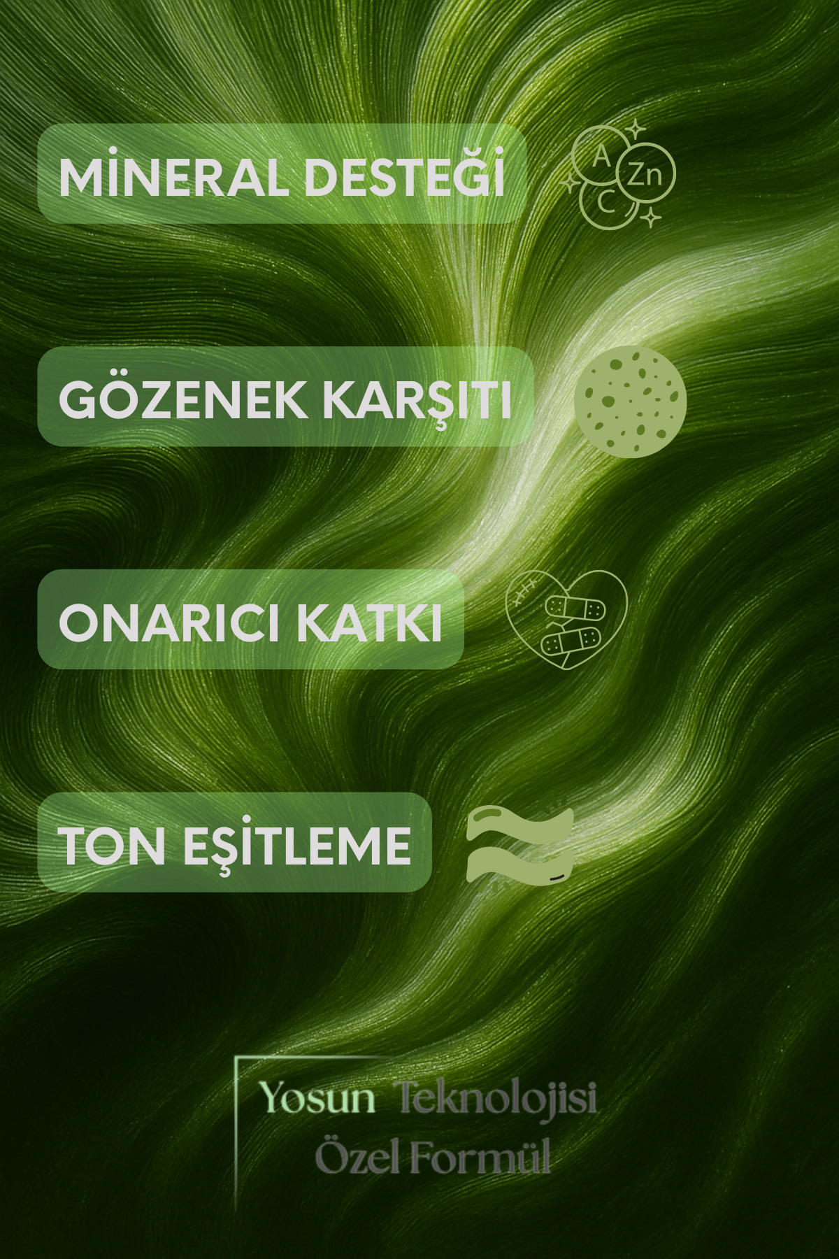 Leke Karşıtı Yosun Özlü Serum Alpha-Arbutin, Niasinamid, Besleyici Ve Ton Eşitleyici 30ml — 8684308448041 — تصویر 8 از 9