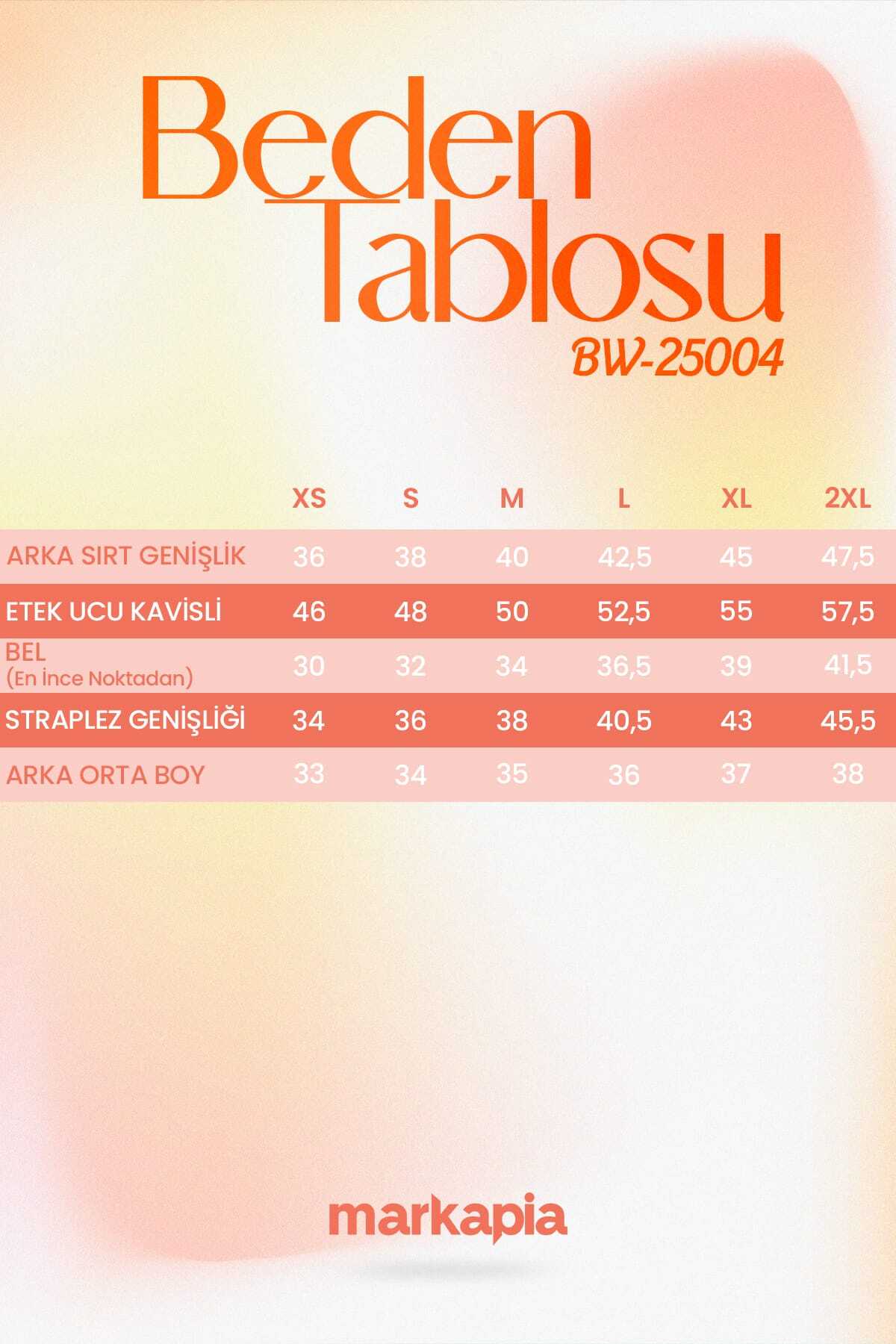 Bluewhite  Blue White Kadın Denim Büstiyer - Görsel 7