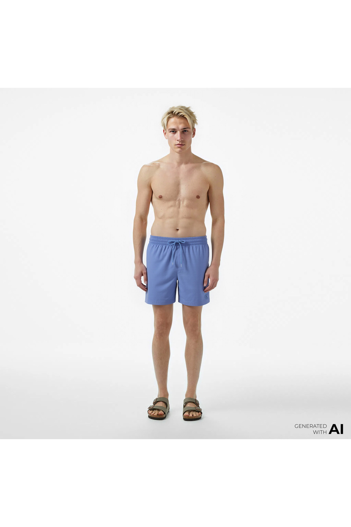 کلوین کلاین لباس شنا آبی مردانه سریع خشک شونده