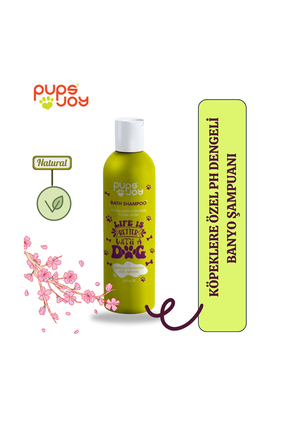 pupsjoy Köpeklere Özel pH Dengeli Banyo Şampuanı - (Çiçeksi Koku)
