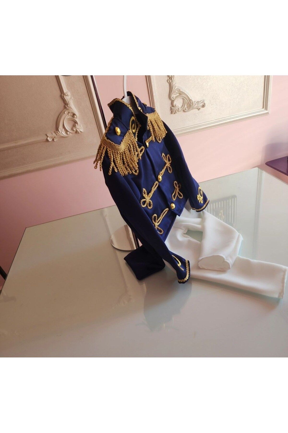 Tozpembebaby Prens Kıyafeti- Mevlut Takımı-Dogumgunu Kiyafeti-Kraliyet Elbisesi fotoğrafı 7 (önizleme)