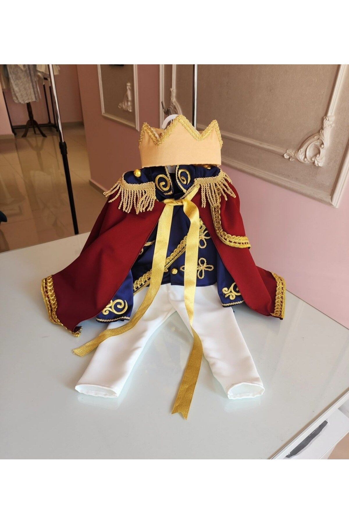 Tozpembebaby Prens Kıyafeti- Mevlut Takımı-Dogumgunu Kiyafeti-Kraliyet Elbisesi fotoğrafı 5 (önizleme)
