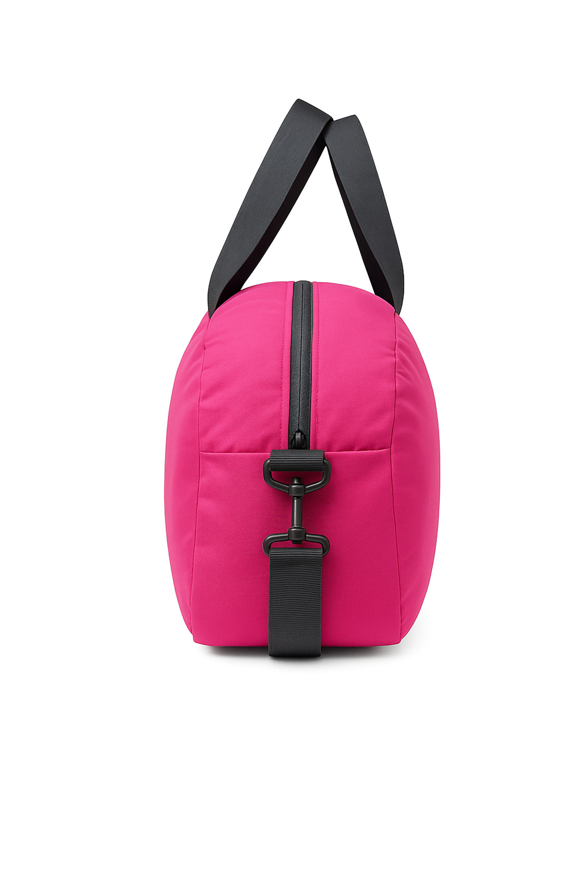 MUCCO  Kaff Küçük Pembe Önü Cepli Ayarlanabilir Omuz Askılı El Seyahat Spor Çantası-0833 - Görsel 5