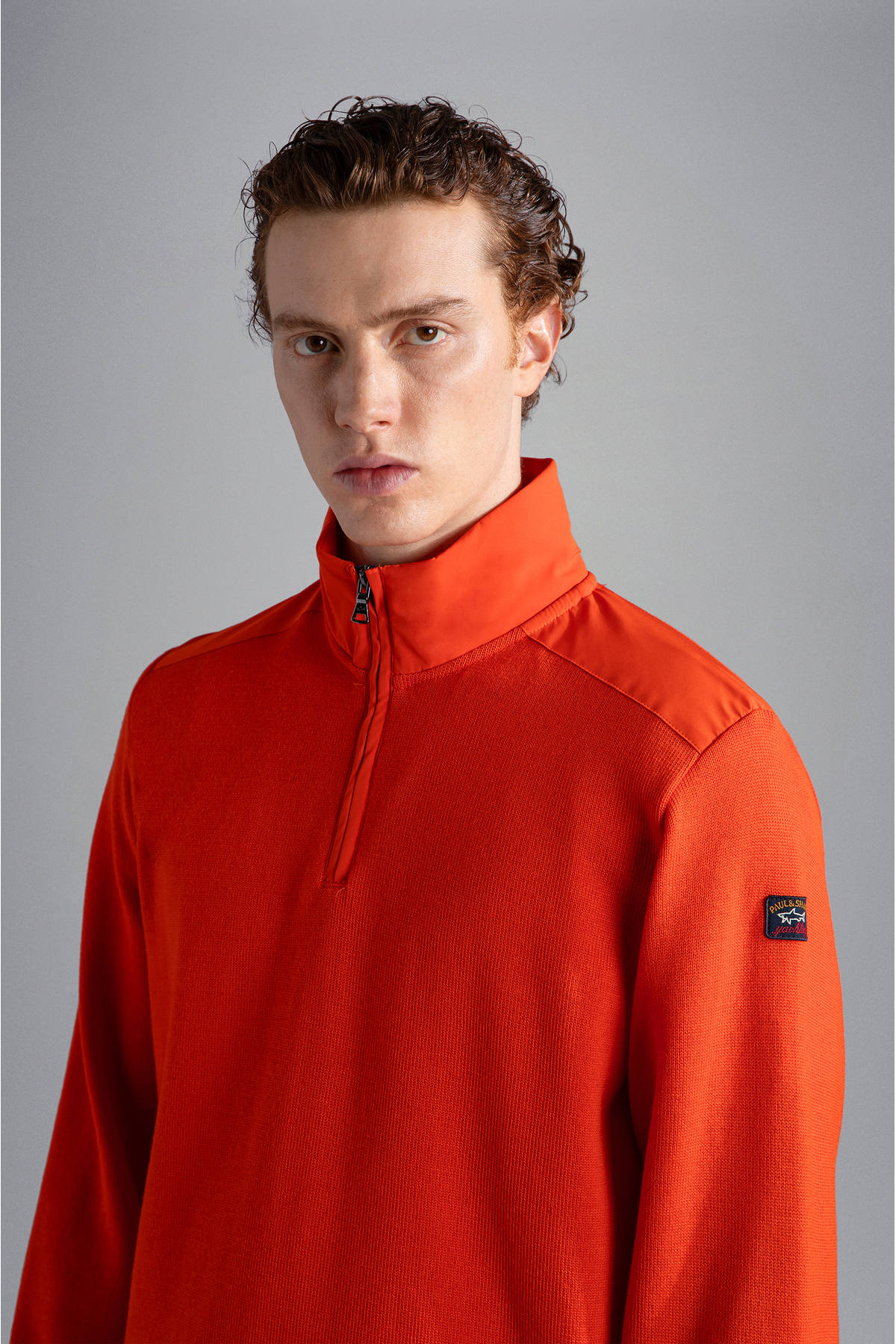 PAUL&SHARK MEN'S ZIPPED PULLOVER C.W. WOOL görsel 3