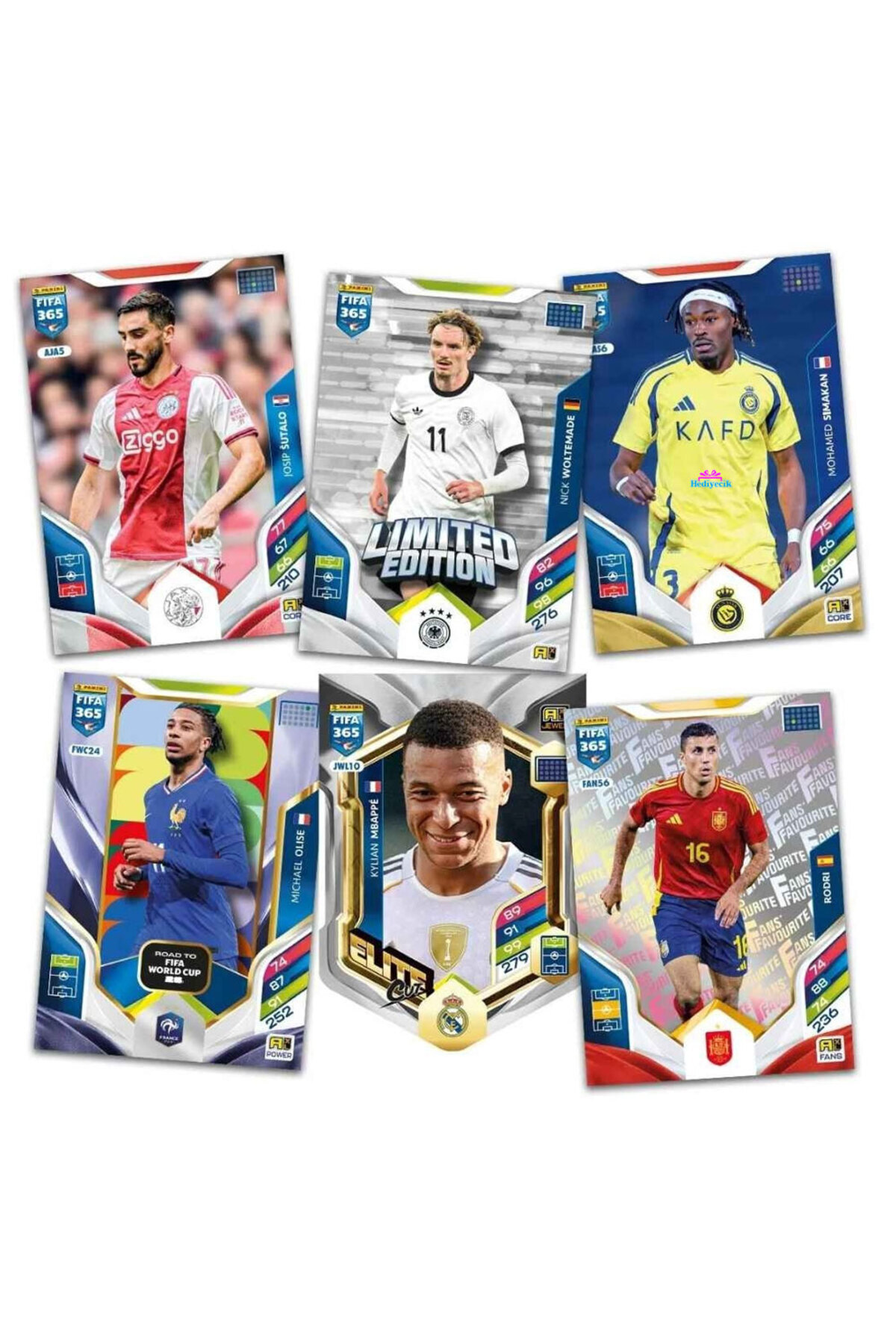 hediyecik Fifa 365 Adrenalyn XL 2026 Trading Card Albüm Futbolcu Kartları Albümü Set fotoğrafı 4 (önizleme)