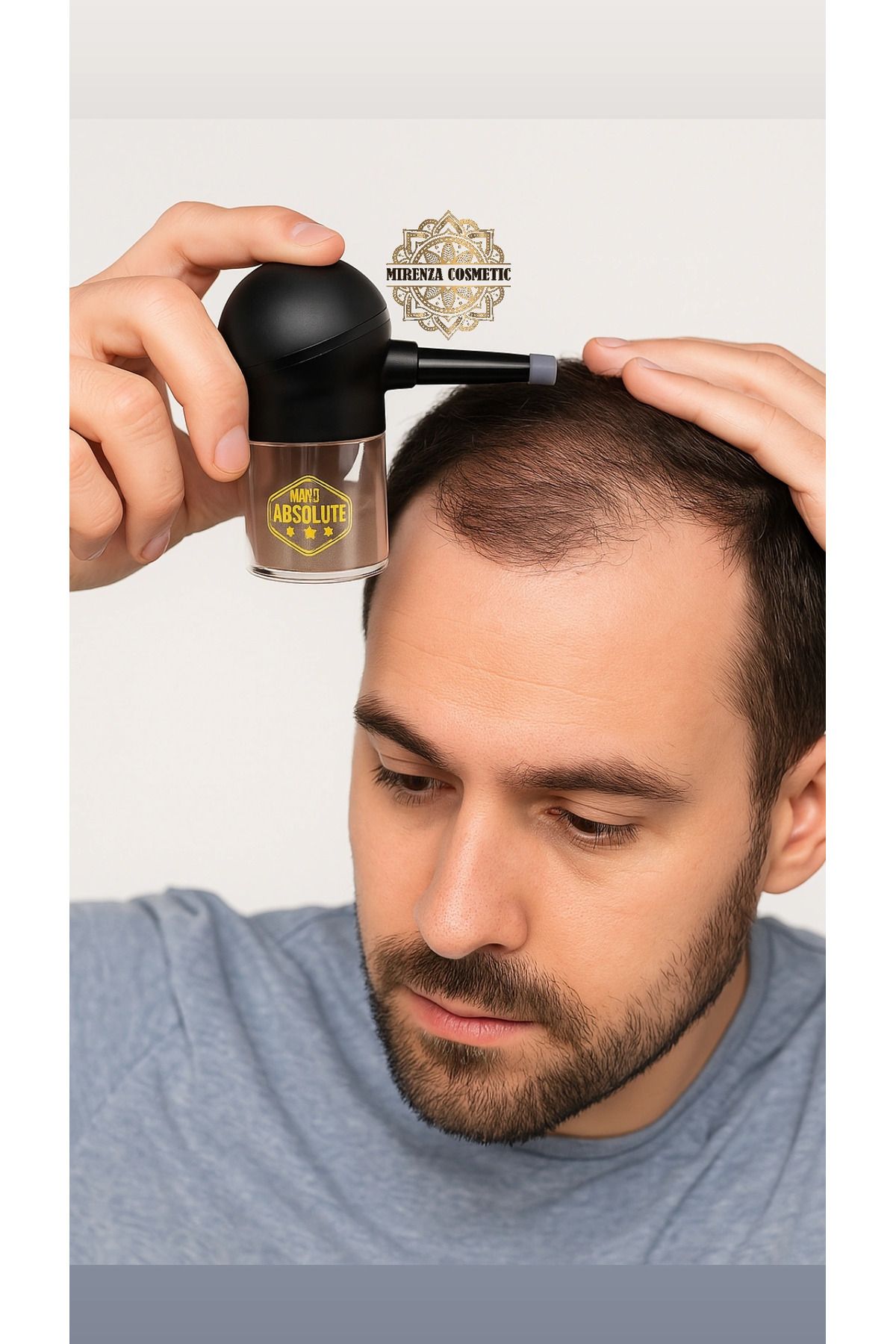 Absolute Saç Fiber Tozu Aplikatörü - Hair Fibers & Spray Aplikatör- Topik Püskürtücü — G-583 — تصویر 3 از 6