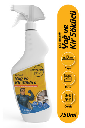 letsClean YAĞ VE KİR SÖKÜCÜ 750ML
