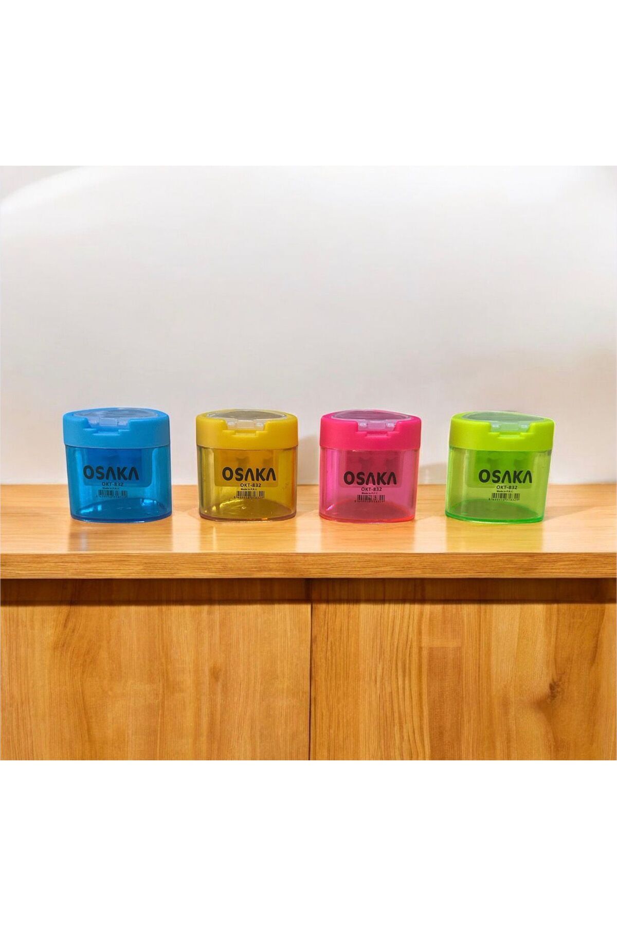 Osaka Çift Hazneli Bıçaklı Gözlü Kalemtraş 1 Adet