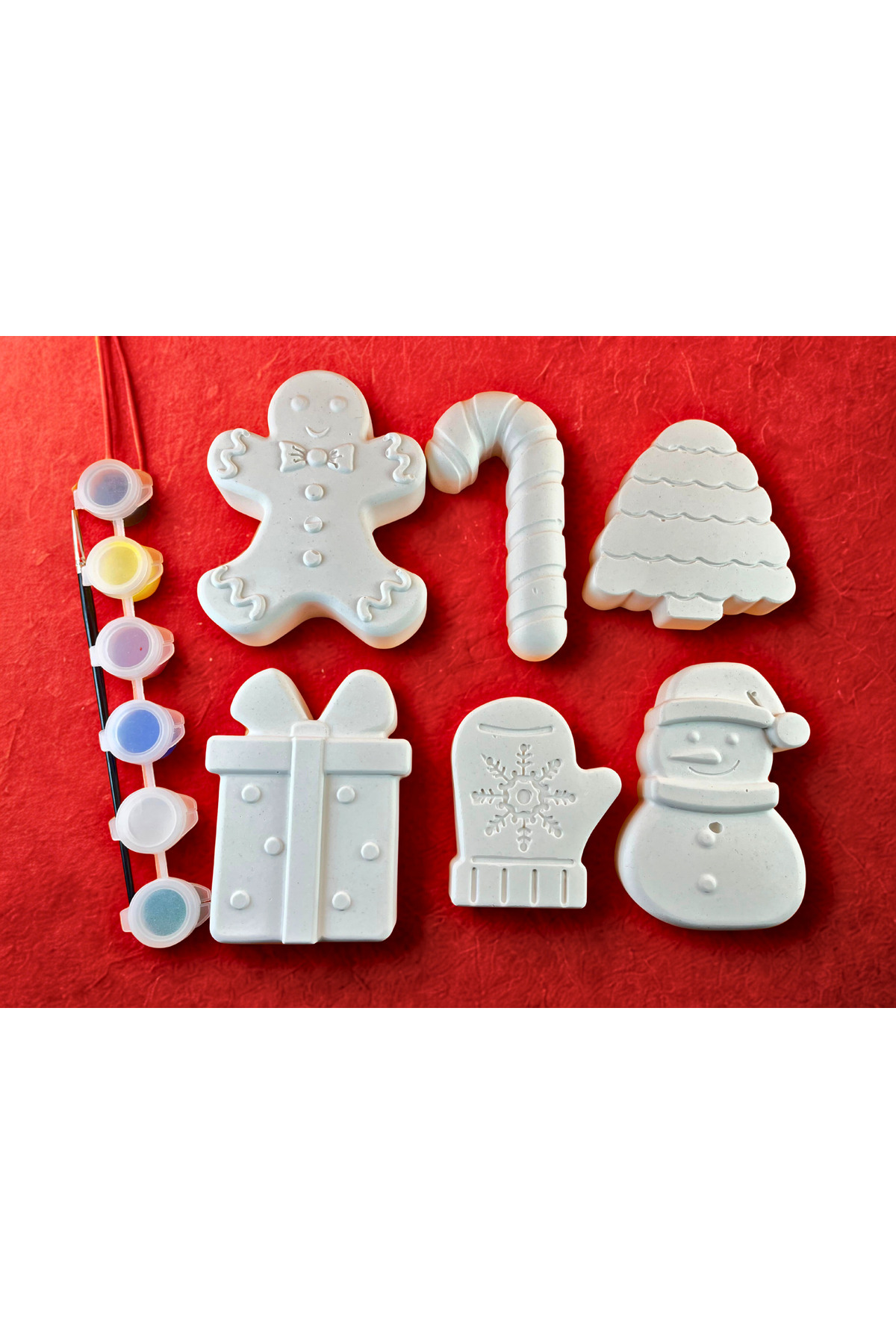 BEMİSA Yılbaşı Özel Yılbaşı Boyama Seti Çocuklar İcin Eğitici Öğretici Boyama Seti