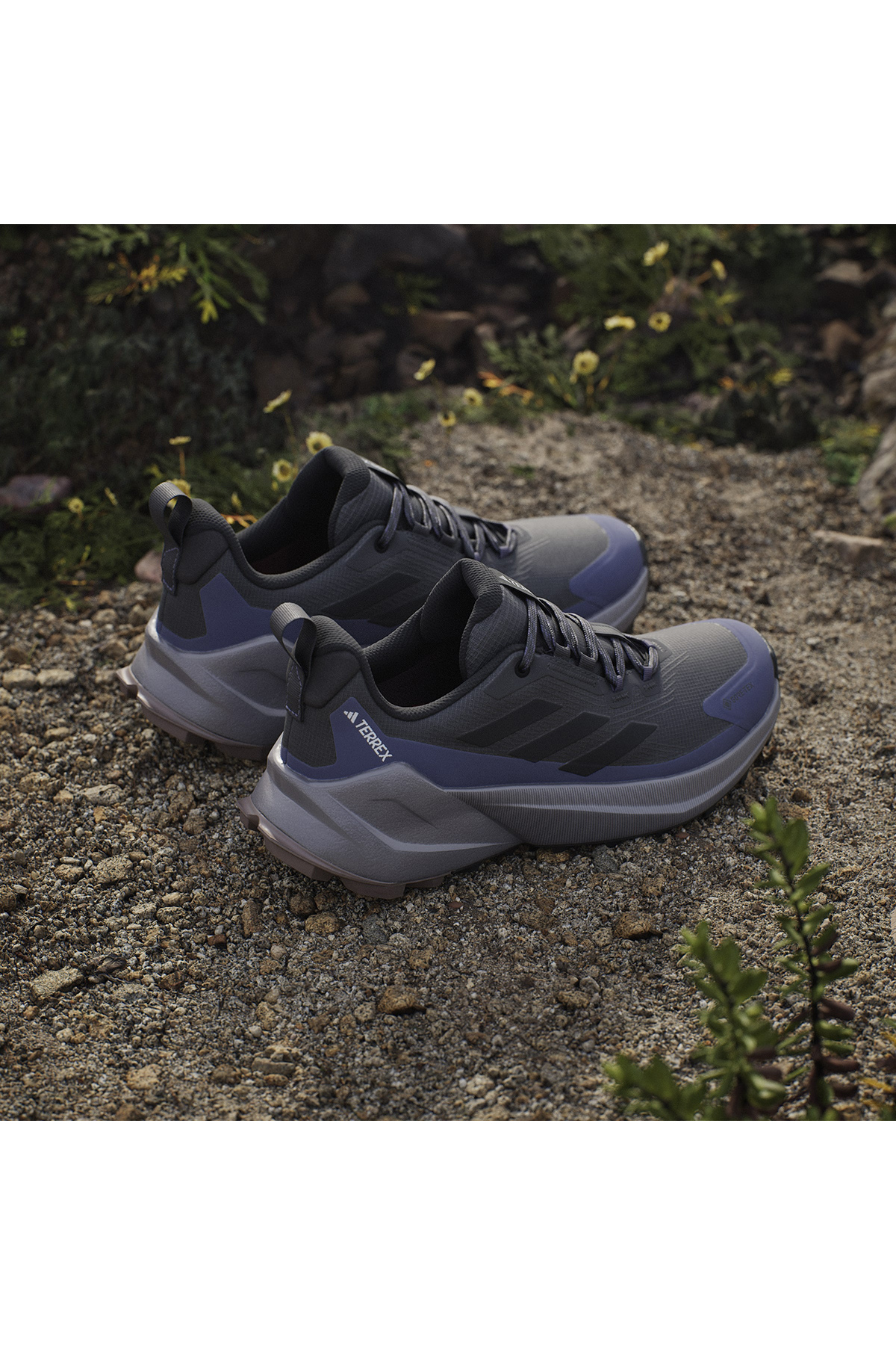 adidas  Terrex Trailmaker 2 Gore-Tex Kadın Gri Outdoor Ayakkabı JQ9946 - Görsel 3