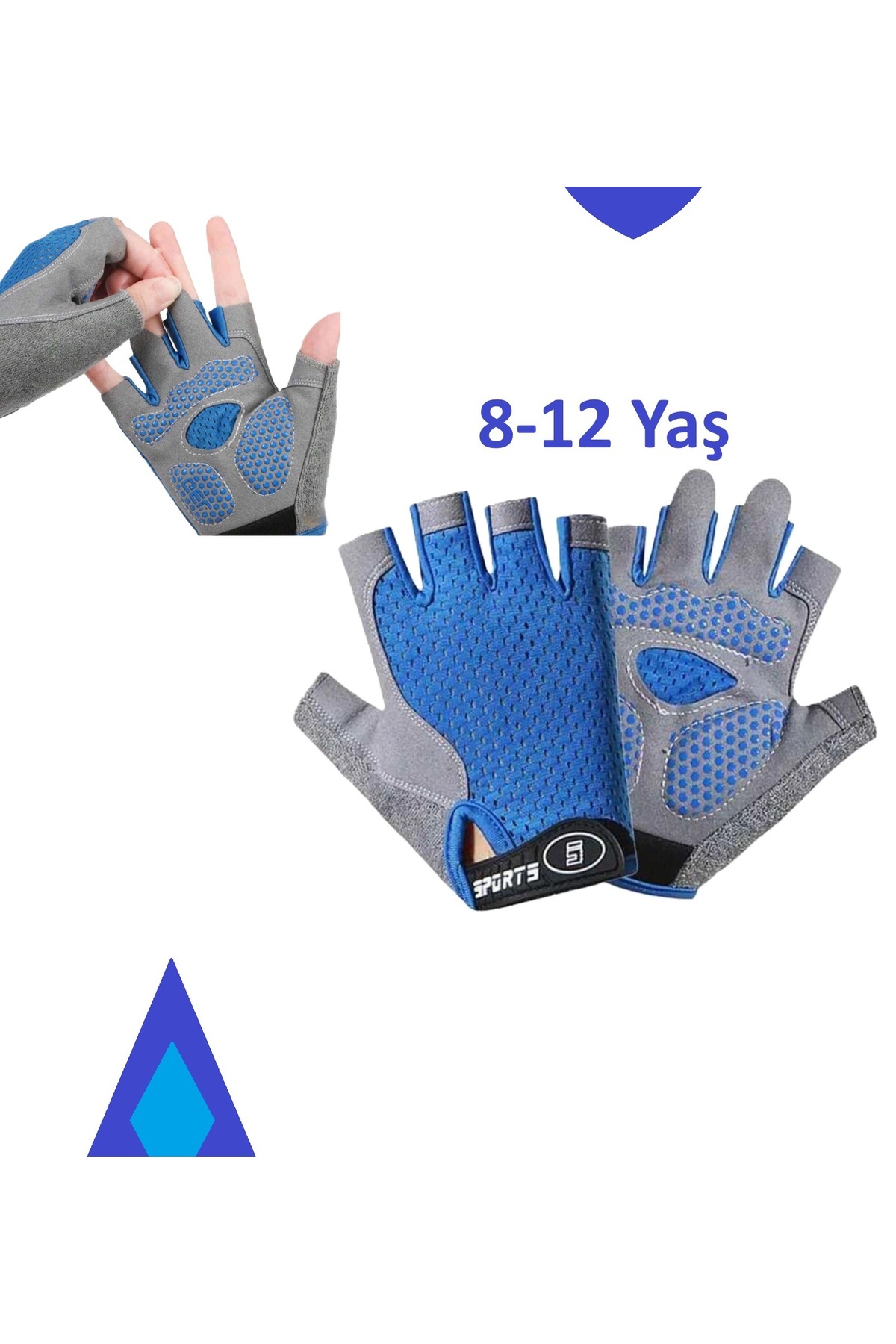 BGA çocuk eldiveni outdoor kamp bisiklet spor çocuk egzersiz eldiveni