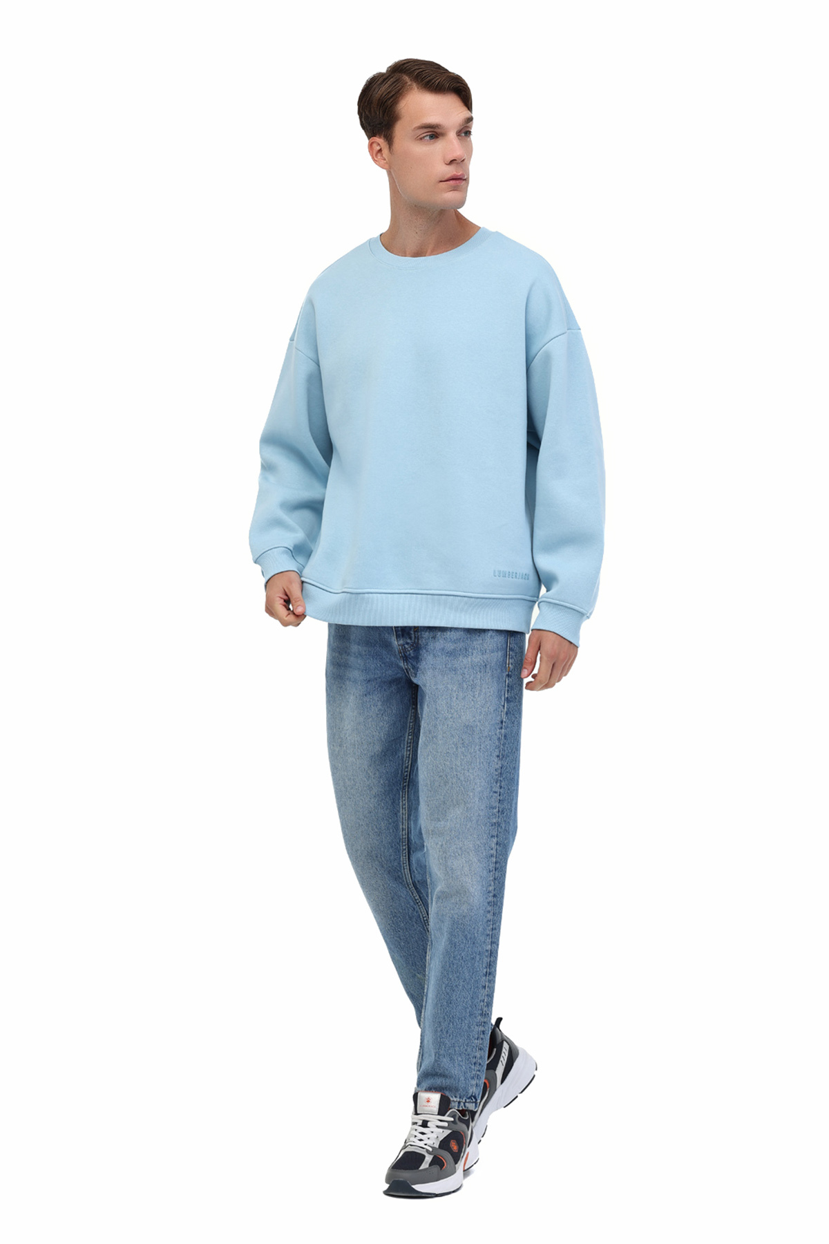 سویشرت مردانه راسته آستین بلند | لامبرجک Lumberjack MB ROS 16HS108 5PR - تصویر 3