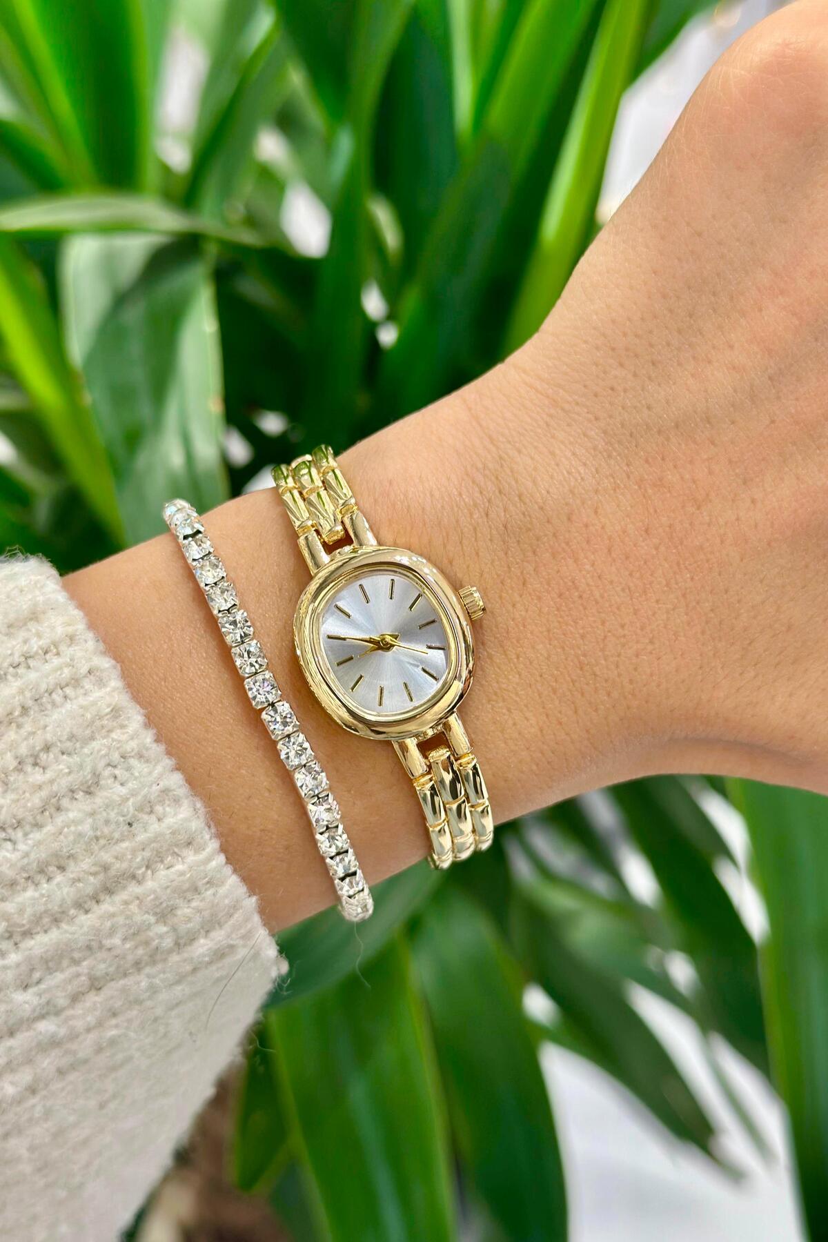 DEEPORA  Oval minimal kadın saati - Görsel 2