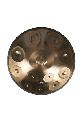 Khan Instruments Mutant | 12 Nota Handpan – Re (D) Minör | El Yapımı Çelik-Ti...