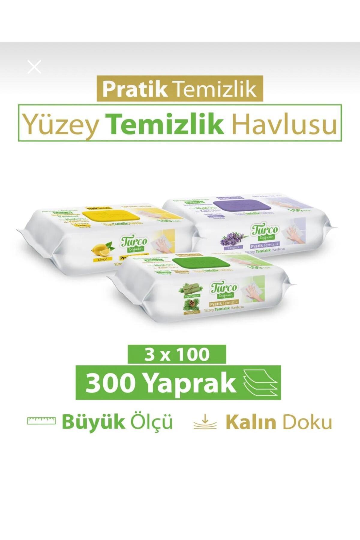 BABY TURCO DOĞADAN BABY TURCO YÜZEY TEMİZLİK HAVLUSU 3 FARKLI ÇEŞİDİYLE