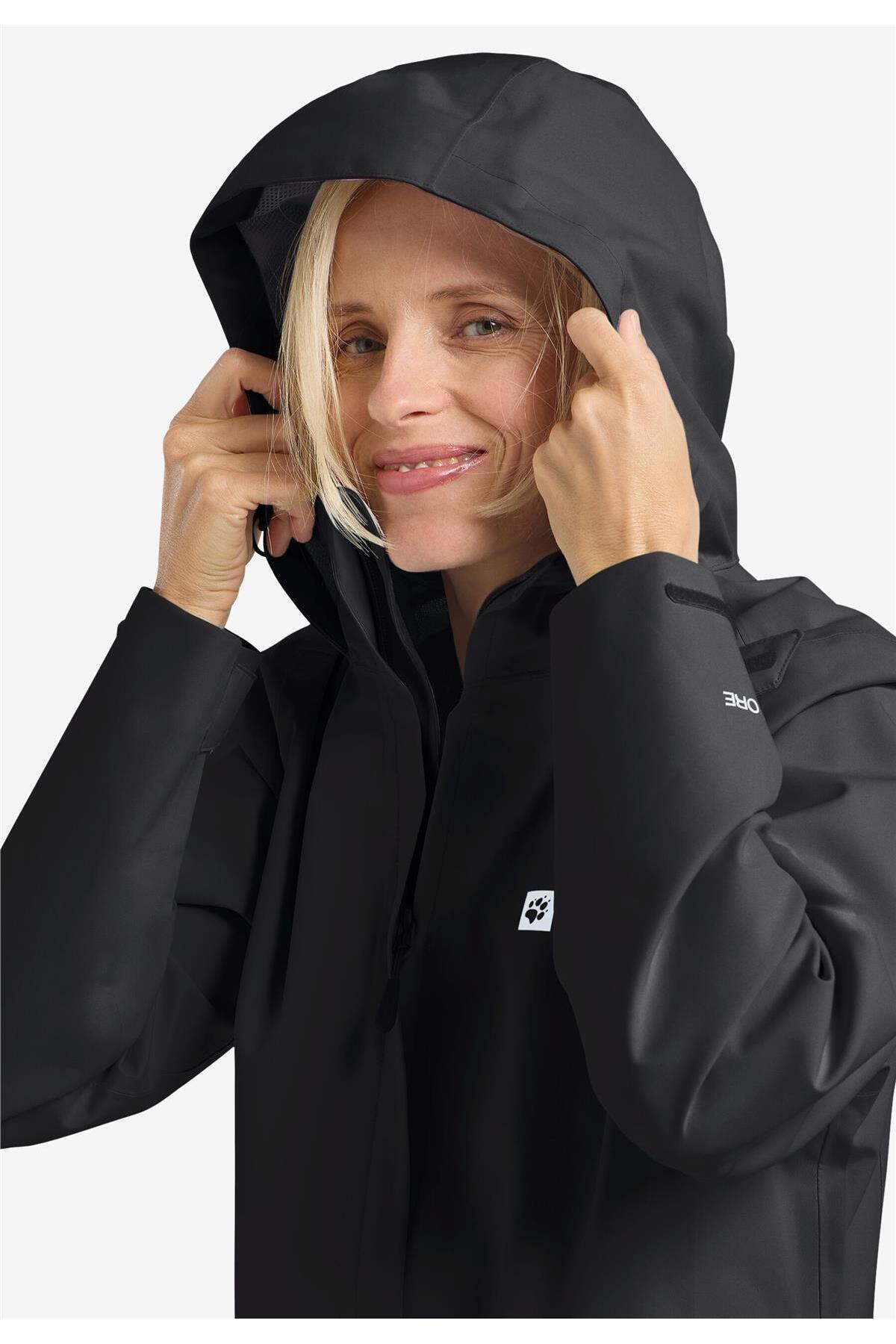 Jack Wolfskin  TRAILTIME 2L JKT W Su Geçirmez Mont - Görsel 2