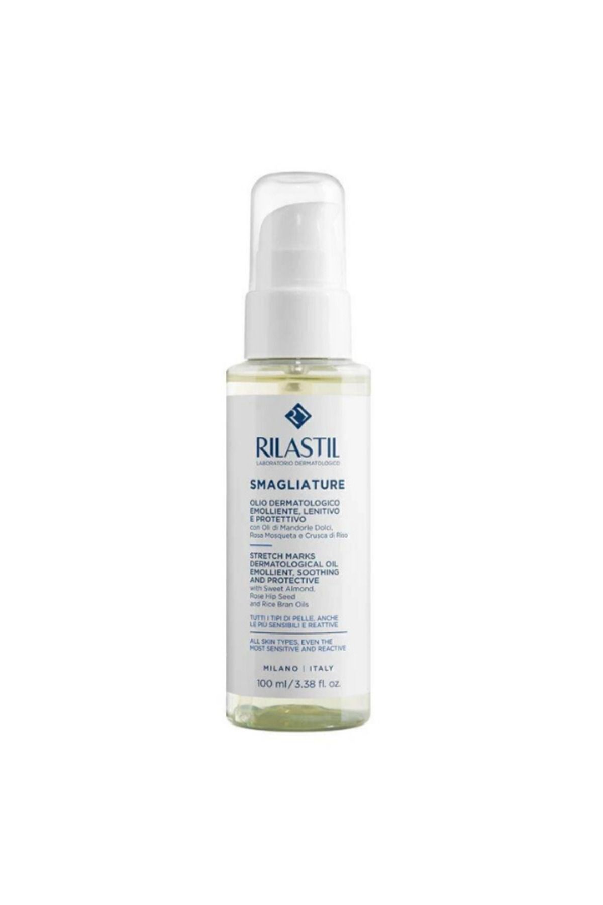 Rilastil Çatlak Karşıtı Yoğun Besleyici Sıkılığını ve Elastikiyetini Artırıcı Bakım Yağı 100ml