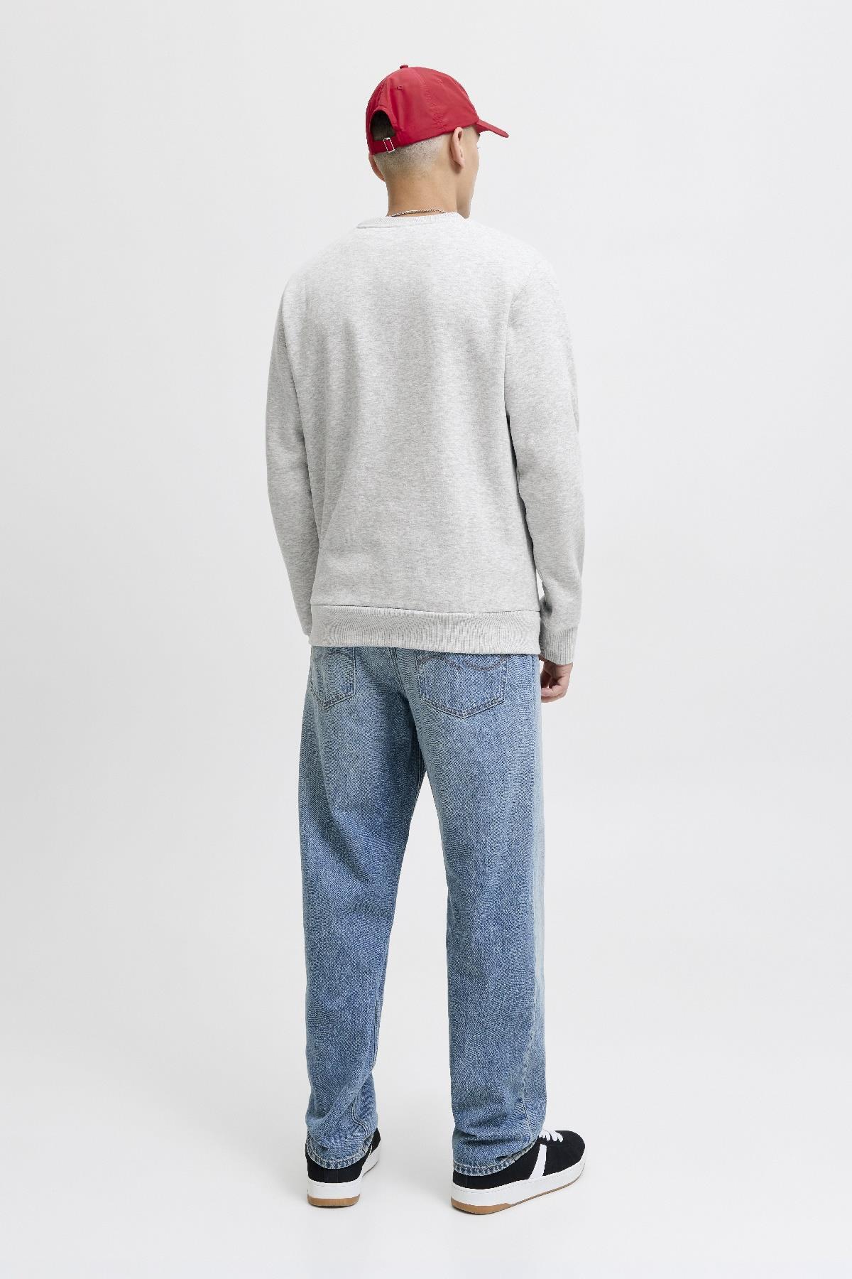 سویشرت مردانه راسته آستین بلند | جک اند جونز Jack & Jones 12278601 - تصویر 4