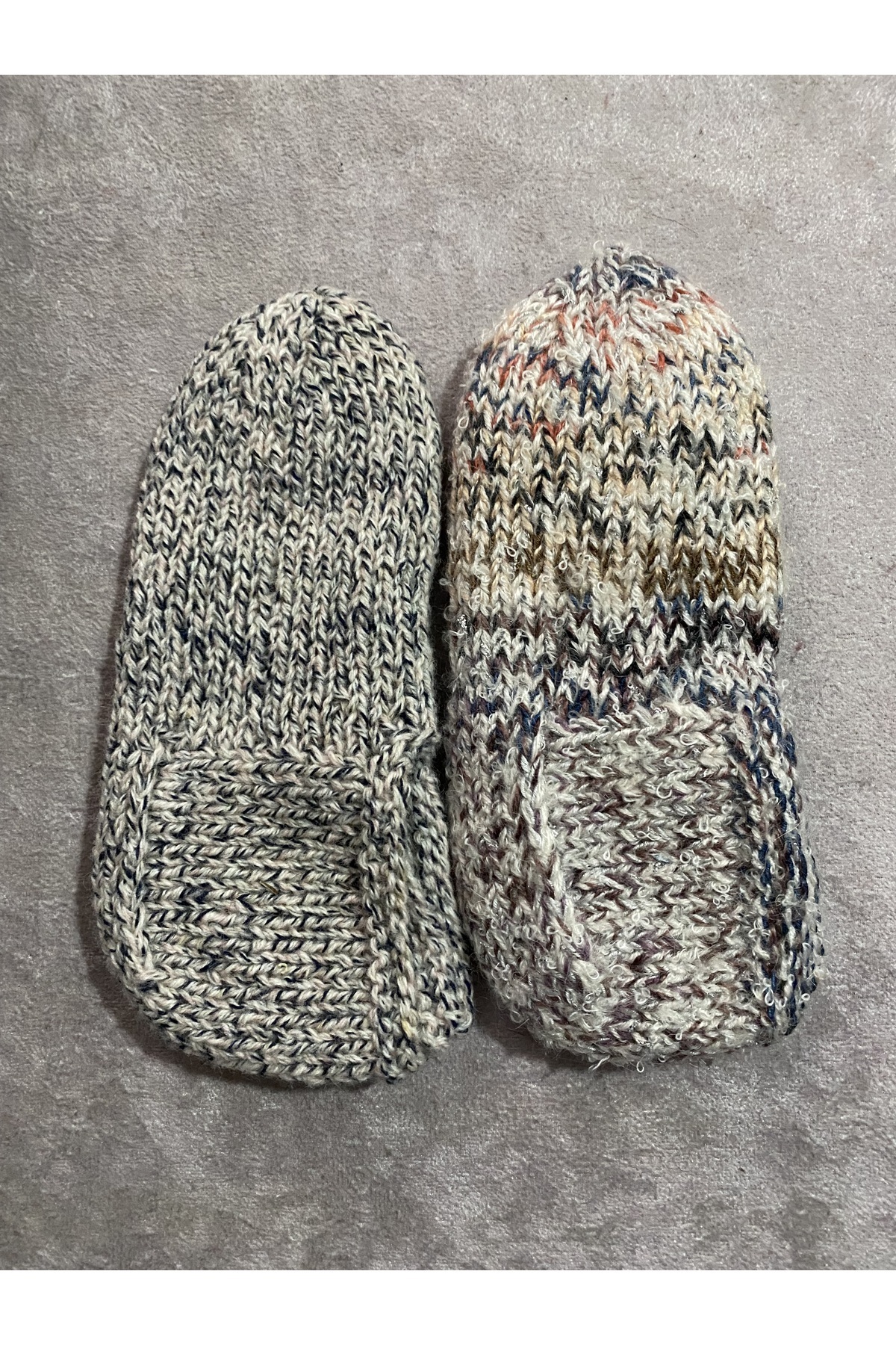 MESKSTORE El örgüsü patik 2 çift 38-40 numara için uygun