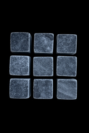 KLON Viski Soğutma Taşı / Viski Soğutma Mermer Küpleri Doğal Mermer Whiskey S...