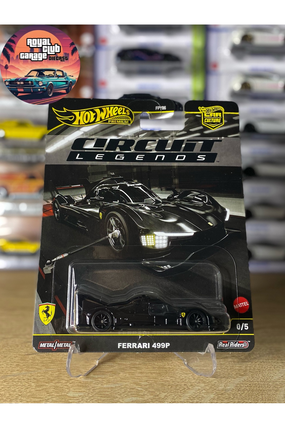 HOT WHEELS CHASE - FERRARI 499P - Circuit Legends - PREMIUM - (1