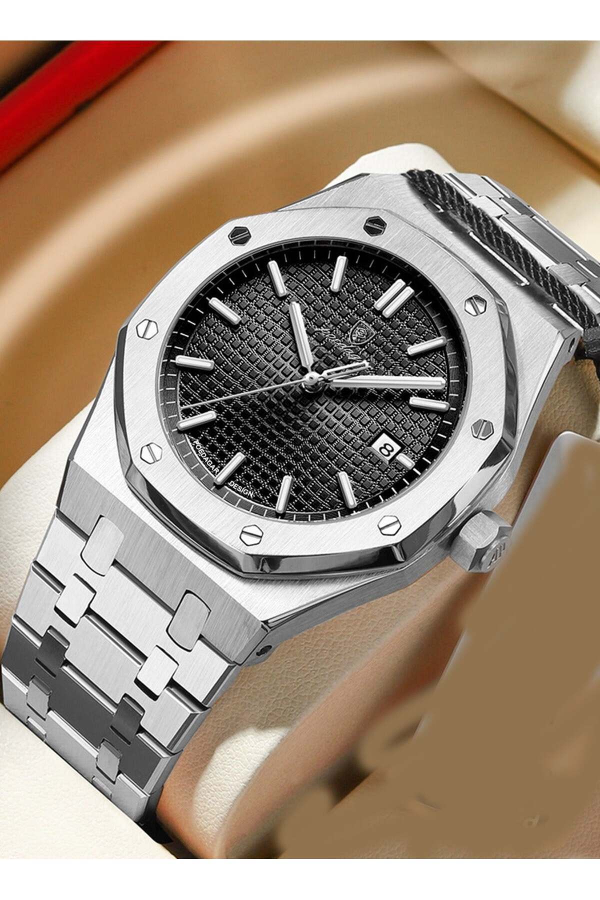 ساعت مچی مردانه کوارتز نورانی ضدآب، ساعت‌های مچی مردانه