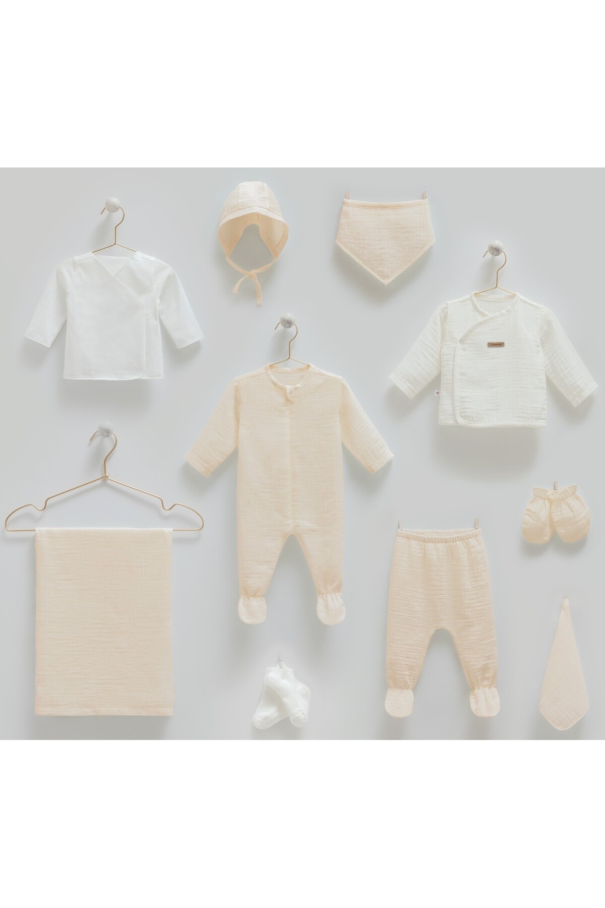 Incibaby 100% Cotton Muslin 10-Piece Hospital Exit Set