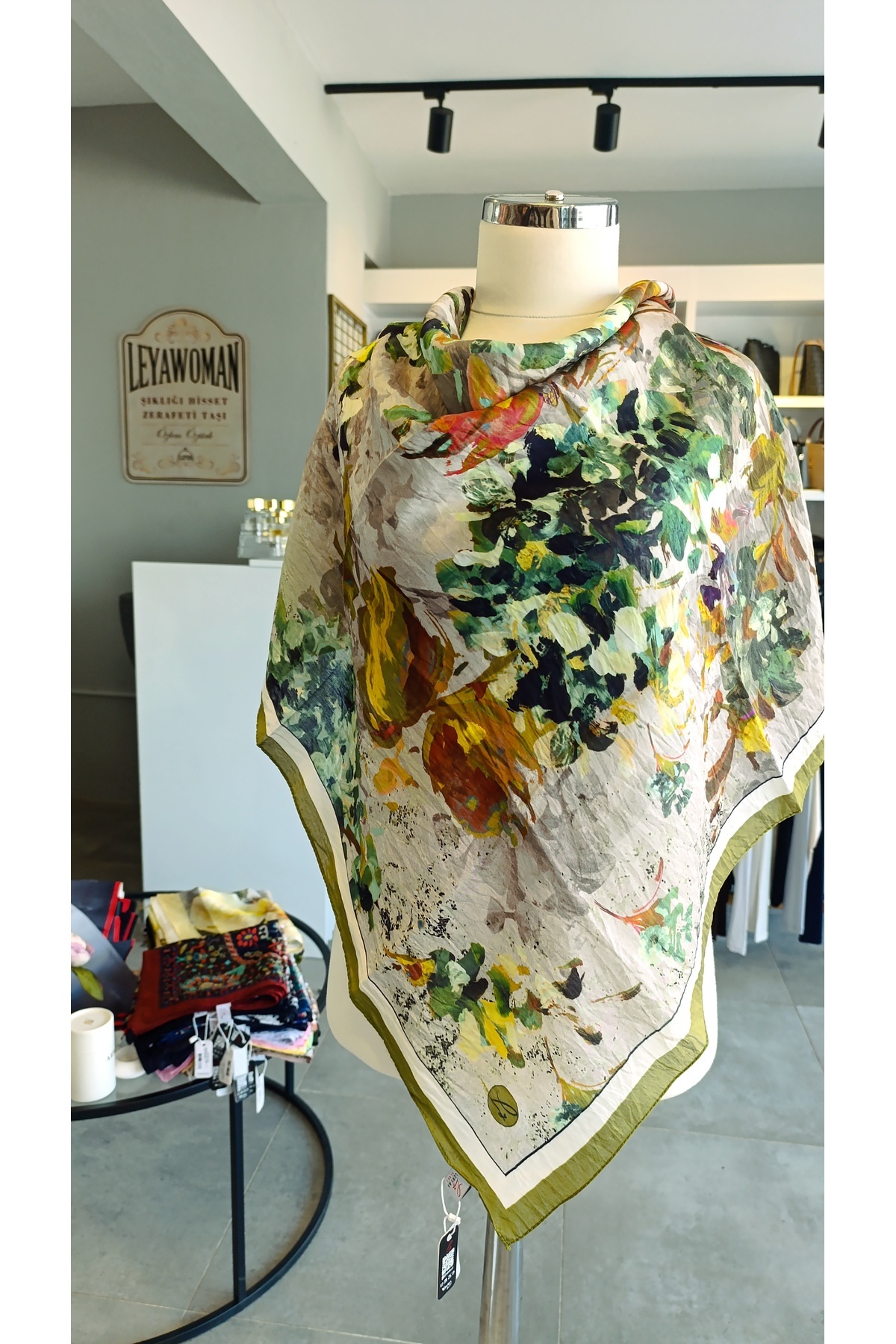 SCARF DİAMOND HENNA EŞARP