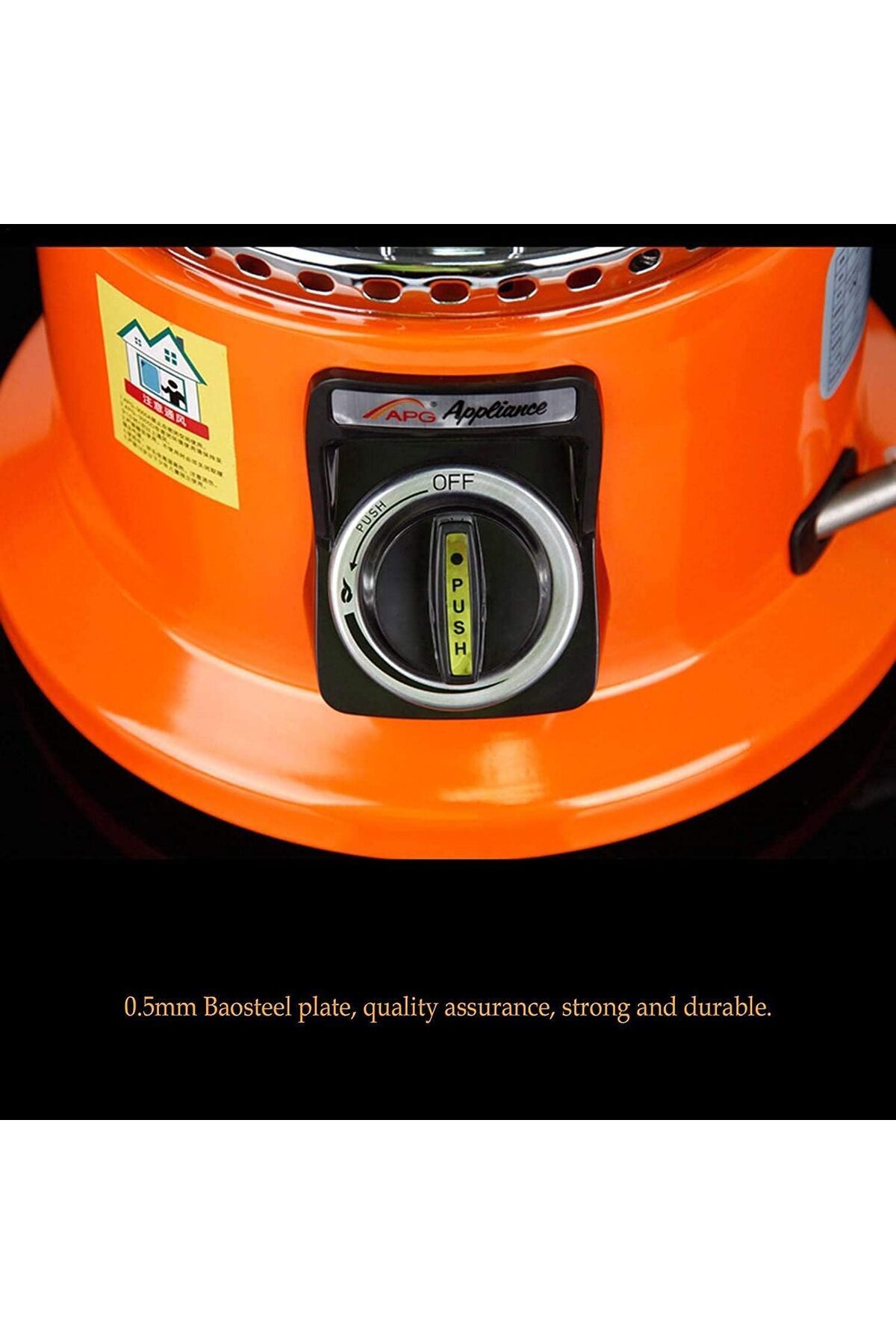 دفاية غاز 2 في 1 ( تدفئة + طبخ\تسخين) محمول لسطح المكتب والمنزل والتخييم