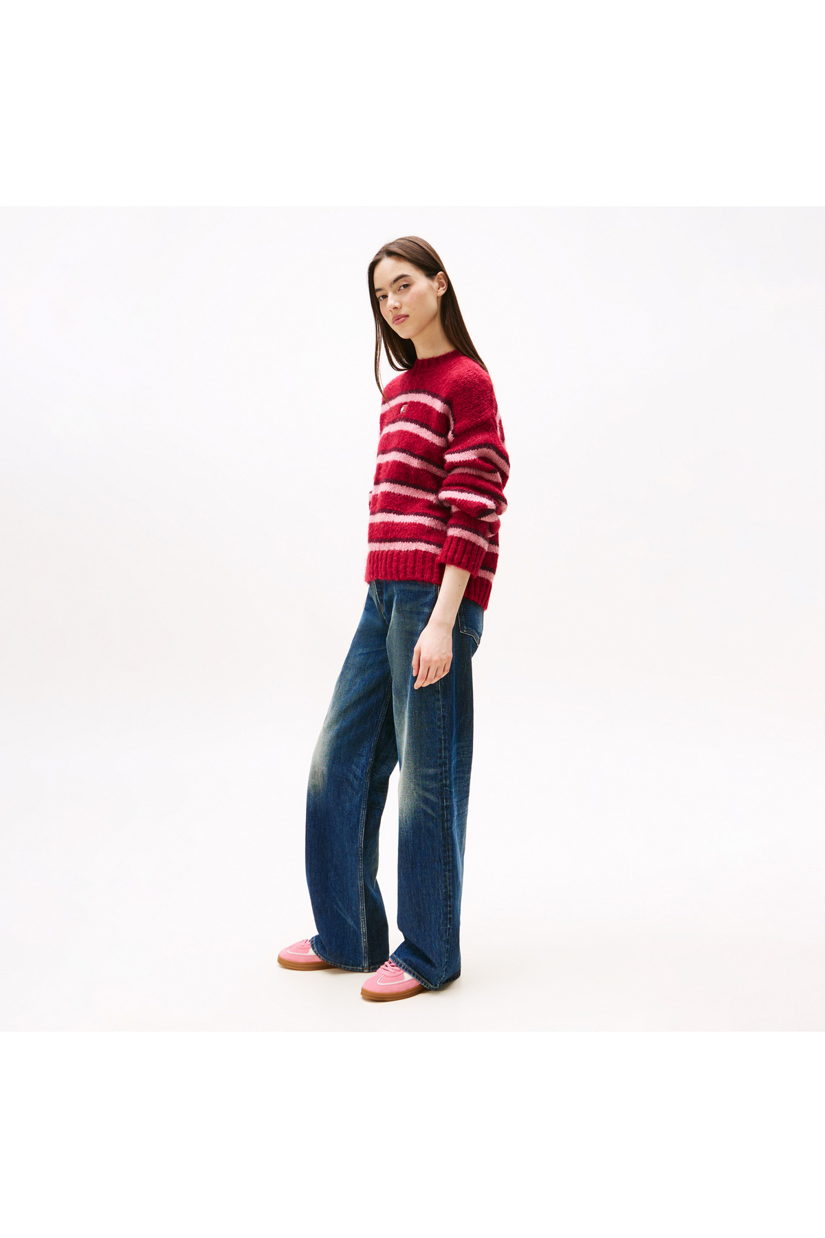 Tommy Hilfiger Greenwich Kadın Pembe Spor Ayakkabı görsel 4