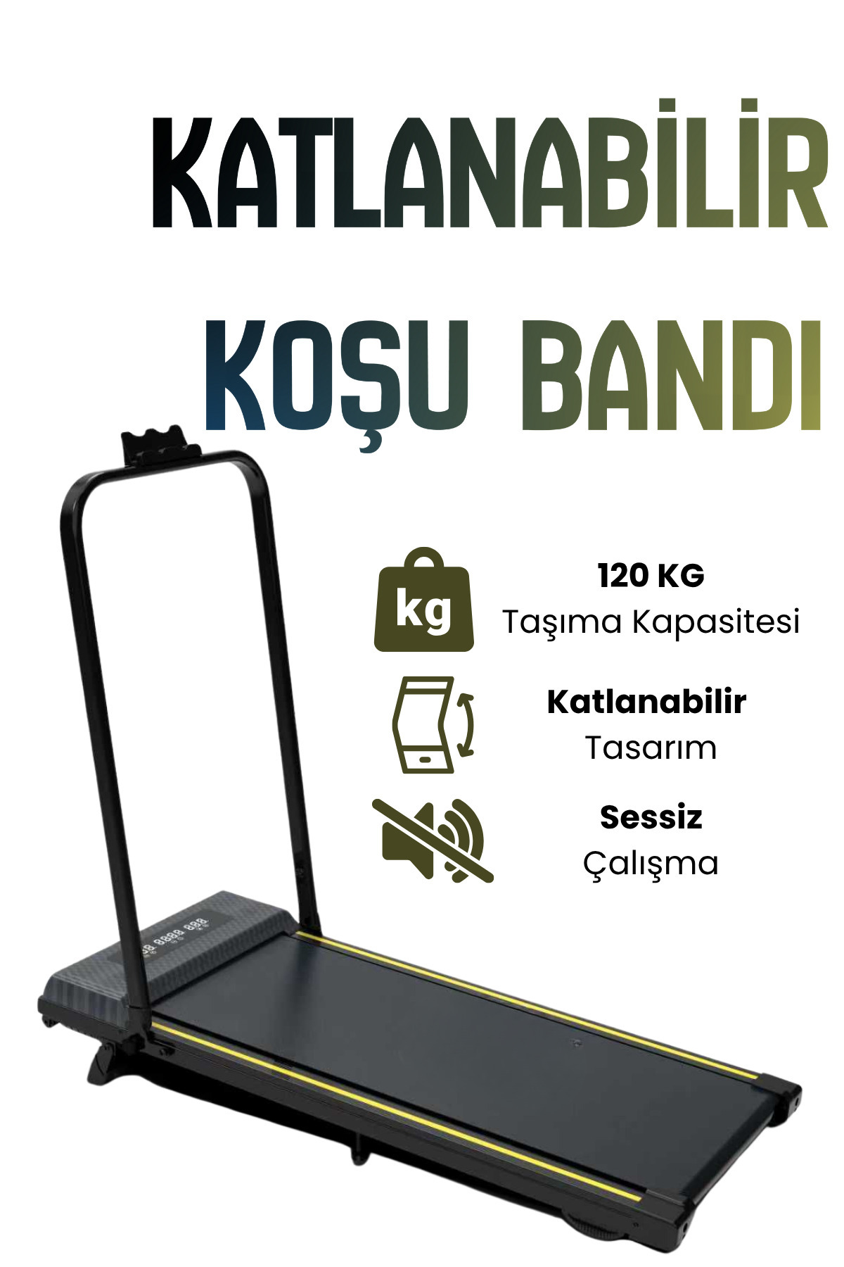 post alley Katlanabilir Koşu Bandı