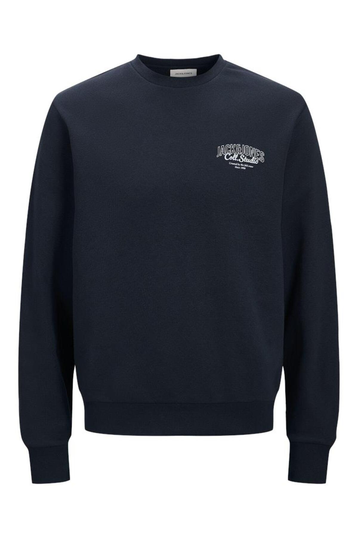 سویشرت مردانه راسته آستین بلند | جک اند جونز Jack & Jones 12278601 - تصویر 3