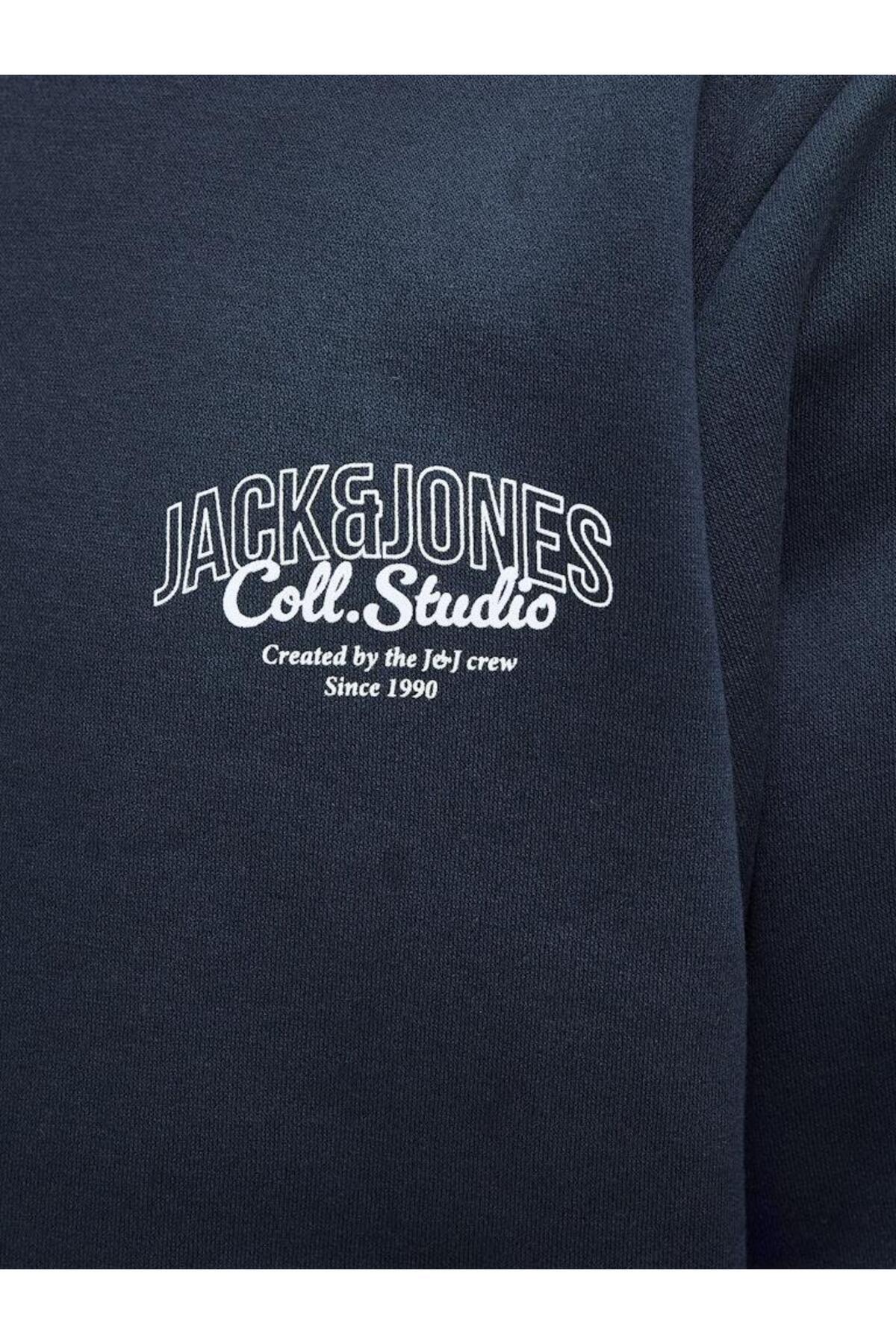 سویشرت مردانه راسته آستین بلند | جک اند جونز Jack & Jones 12278601 - تصویر 5