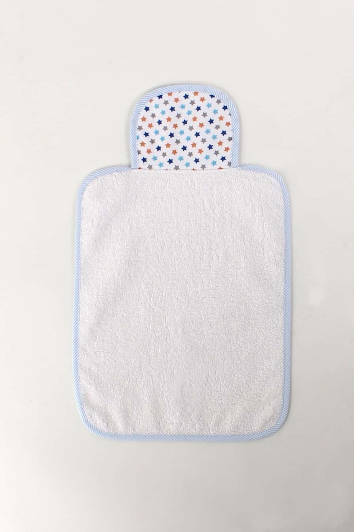 Ellia Soft NEW BABY3 | 0-2 YAŞ Nefes Alan Sırt Bezi %100 Pamuklu, Kreş ve Oyun Zamanı Havlu Sırtlık