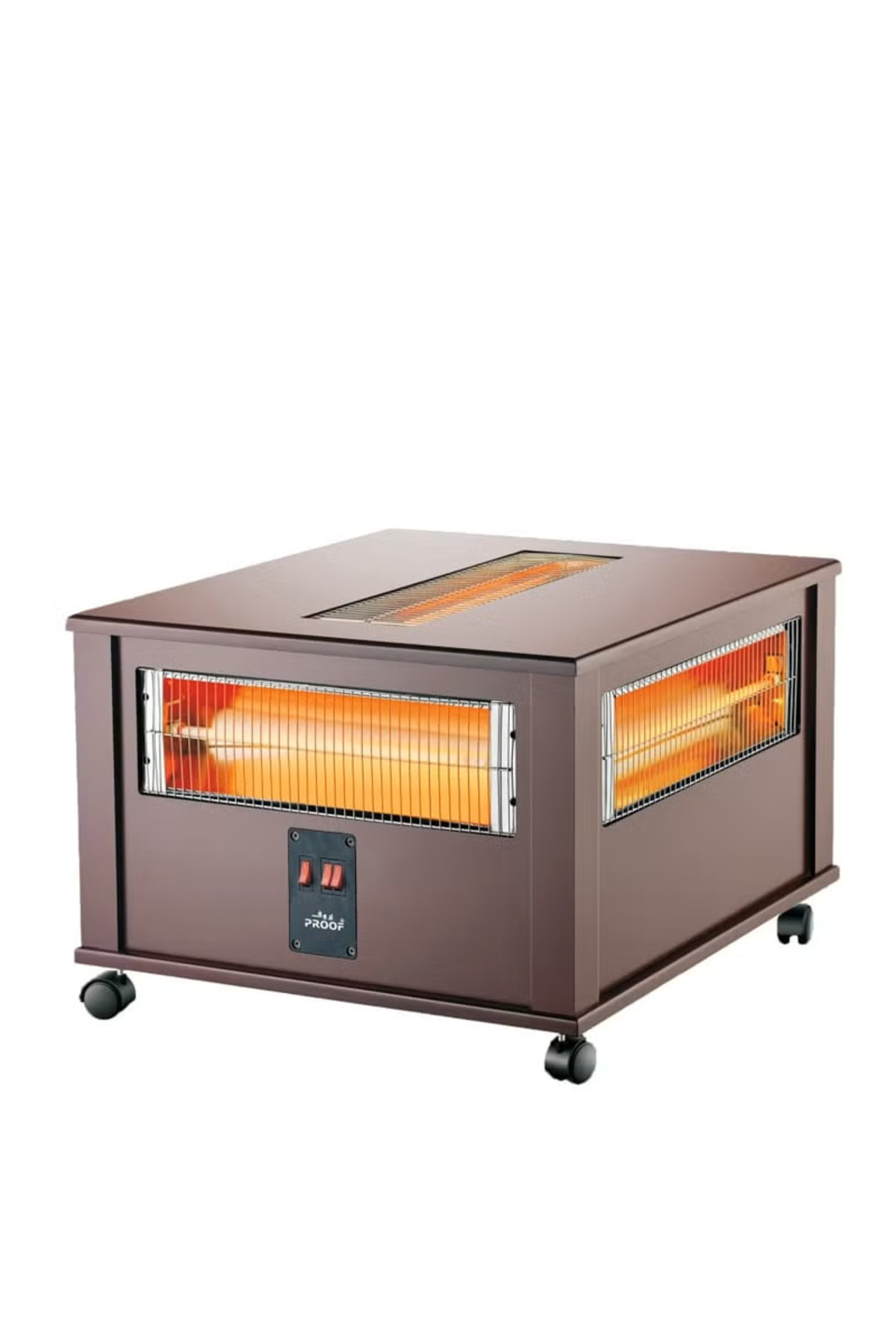 دفاية كهربائية 4 شمعات محاطة من جمع الاتجاهات مع طباخة بقوة 2000 واط