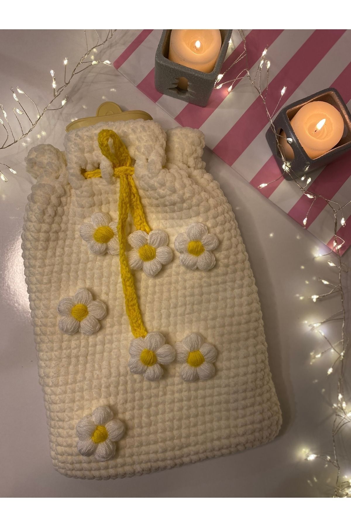 Empressco Sıcak Su Torbası Kılıfı ve 2 litrelik ısıtıcı ürün seti