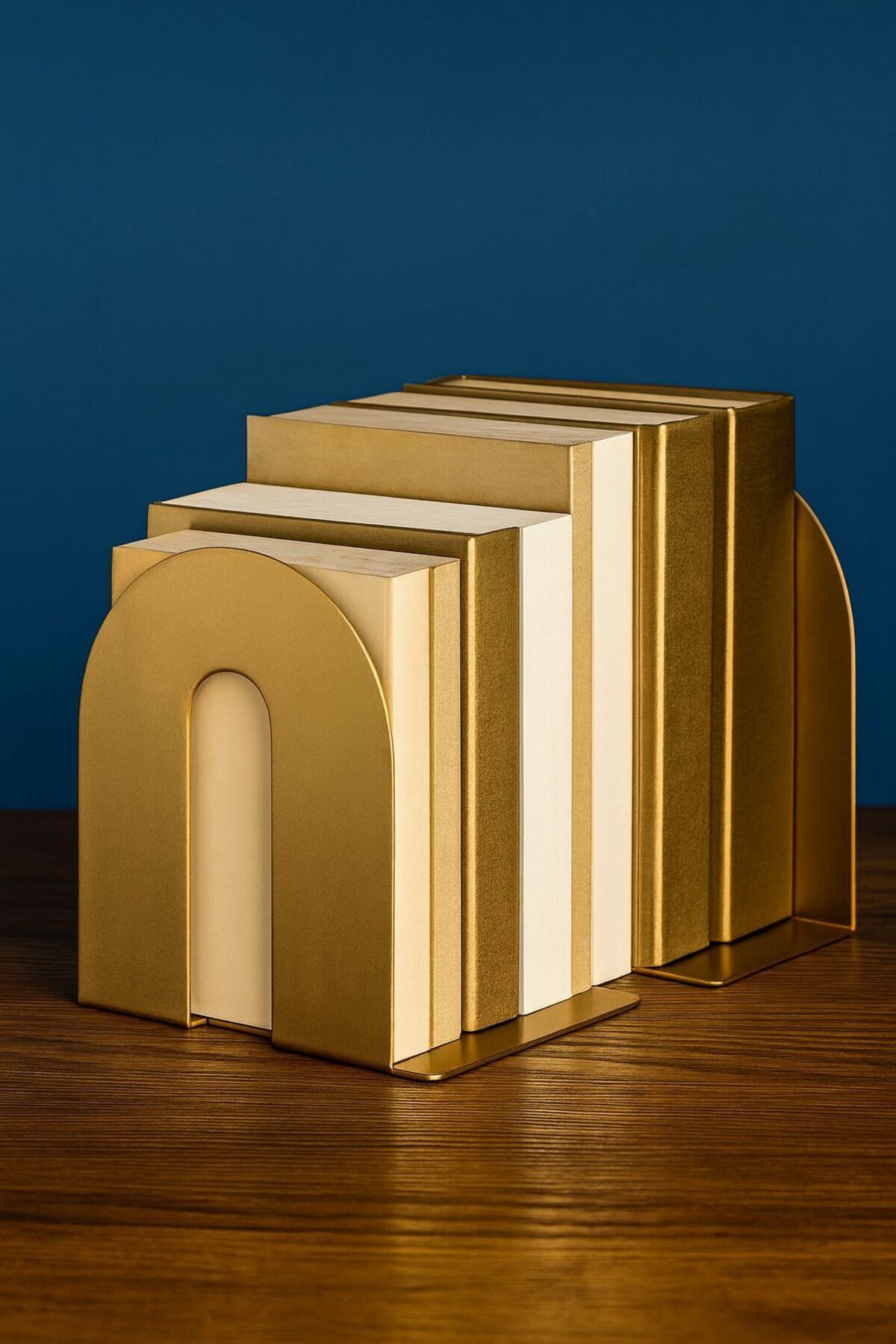 2pcs ANTIQUE CUSTOM SERIES Metal Book Support Book Holder Home And Office Decorative Accessory Book Separator