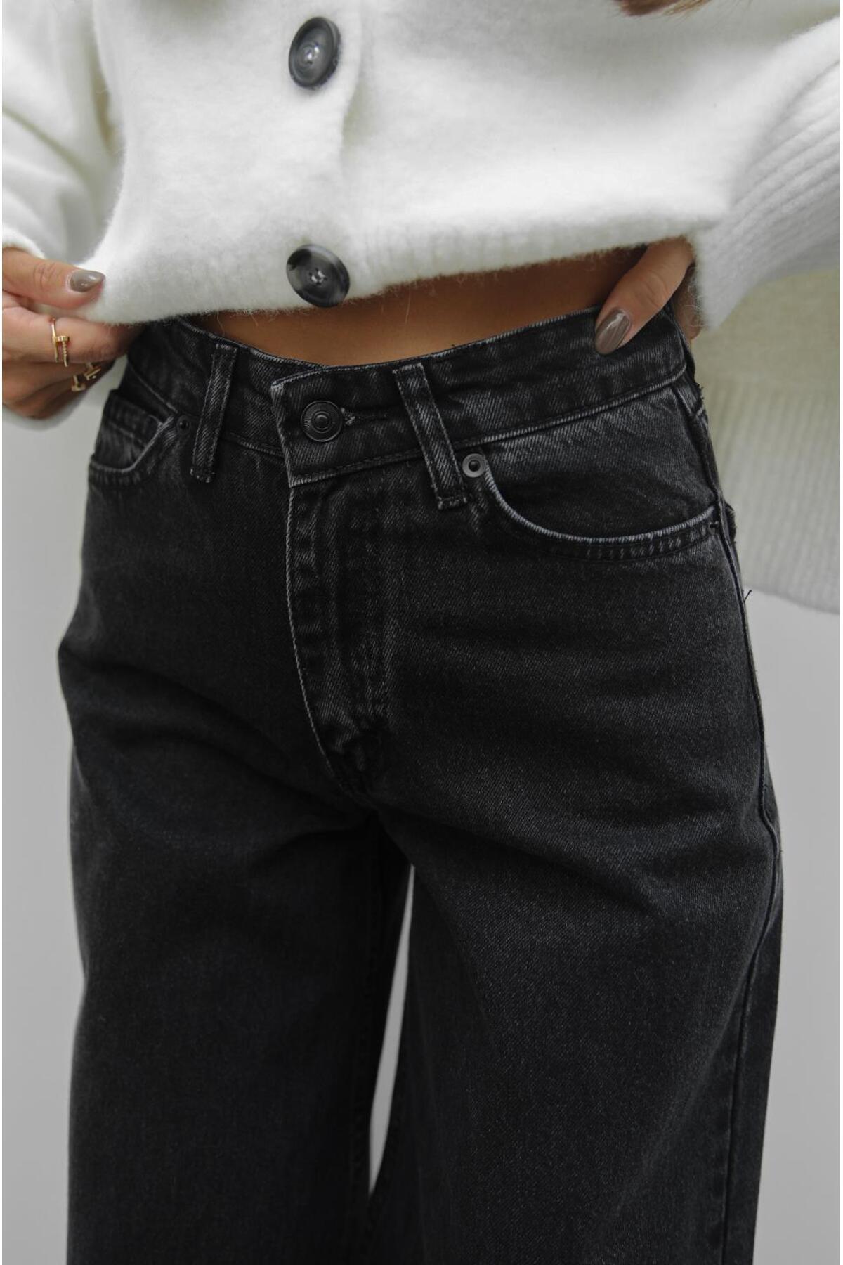 Havoş Široké džíny Füme Mona