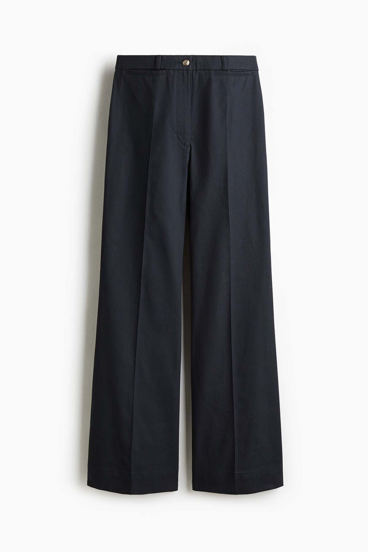 H&M Flared twill trousers