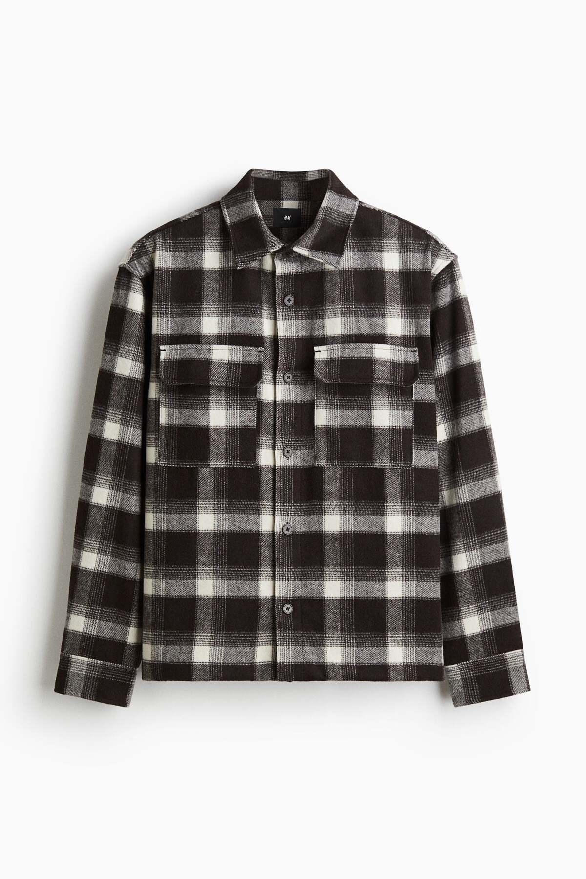 H&M Regular Fit Flannel overshirt