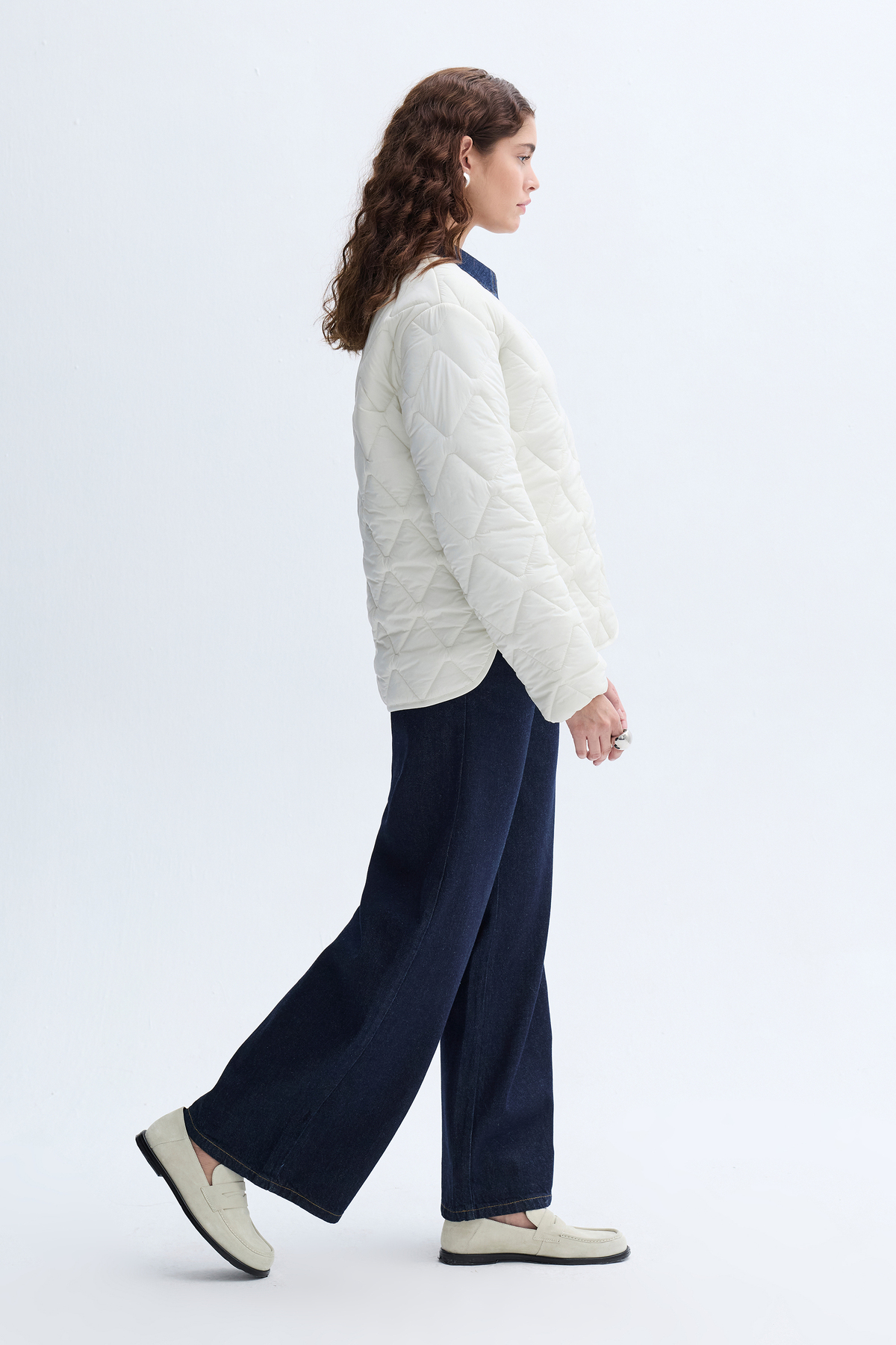 Mudo  KAPİTONELİ KISA PUFFER MONT - Görsel 3