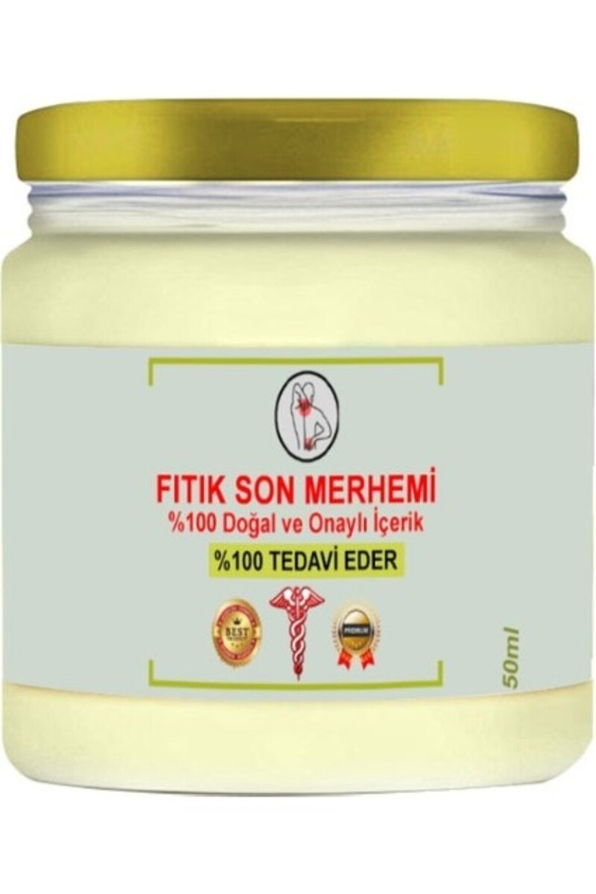 red cream Fıtik Son Bitkisel Masaj Kremi 50 ml | Doğal Formül | Günlük Rahatlatıcı Bakım — dindirici,rahatlatıcı