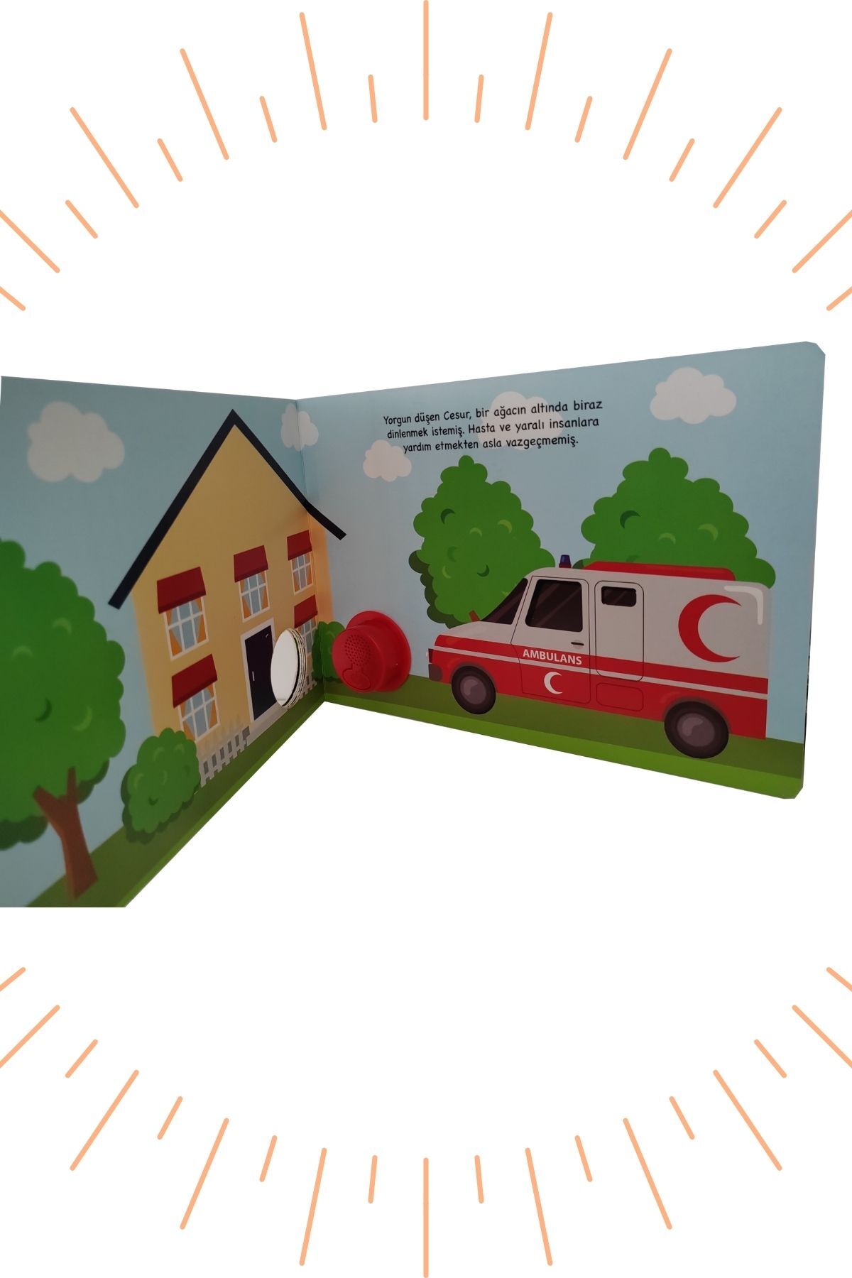 Kids Babies SESLİ KİTAP AMBULANS-İNEK fotoğrafı 3 (önizleme)