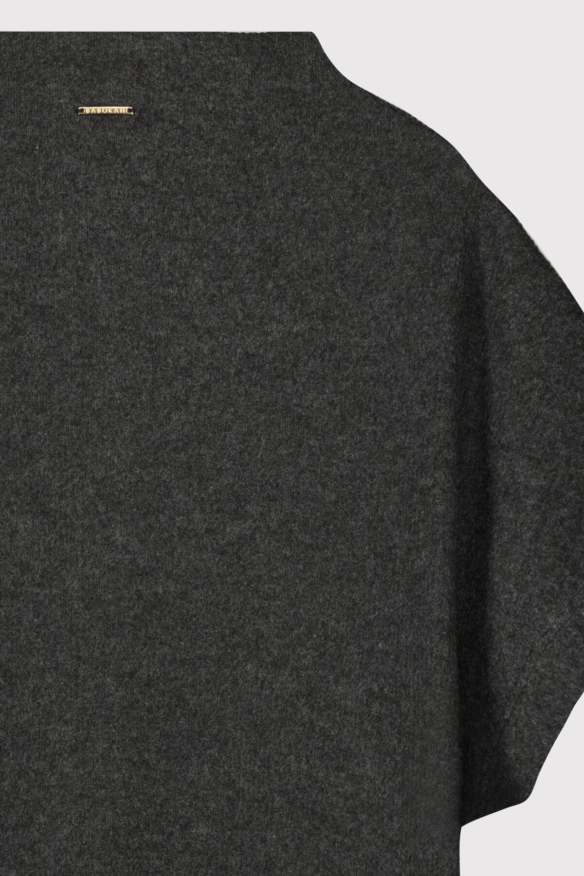 BABOKAH  Dik Yaka Boxy Yumoş Üst - Görsel 7