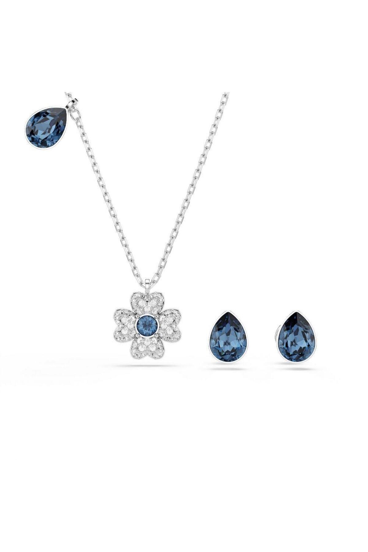 SWAROVSKI 11点セット Swarovski 5734546 Ss Te Symbolıca:Set Clover Blu/Rhs - Fiyatı