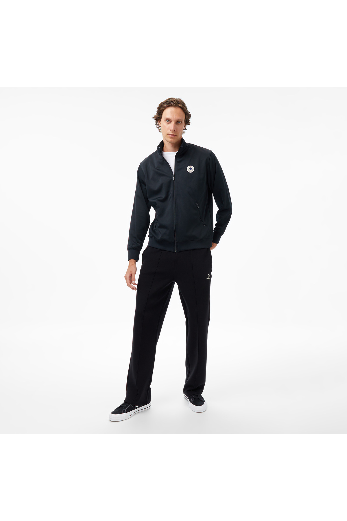 ژاکت اسپورت مردانه راسته آستین بلند | کانورس Converse TYCB26FC7F015EDBA88472700 - تصویر 3