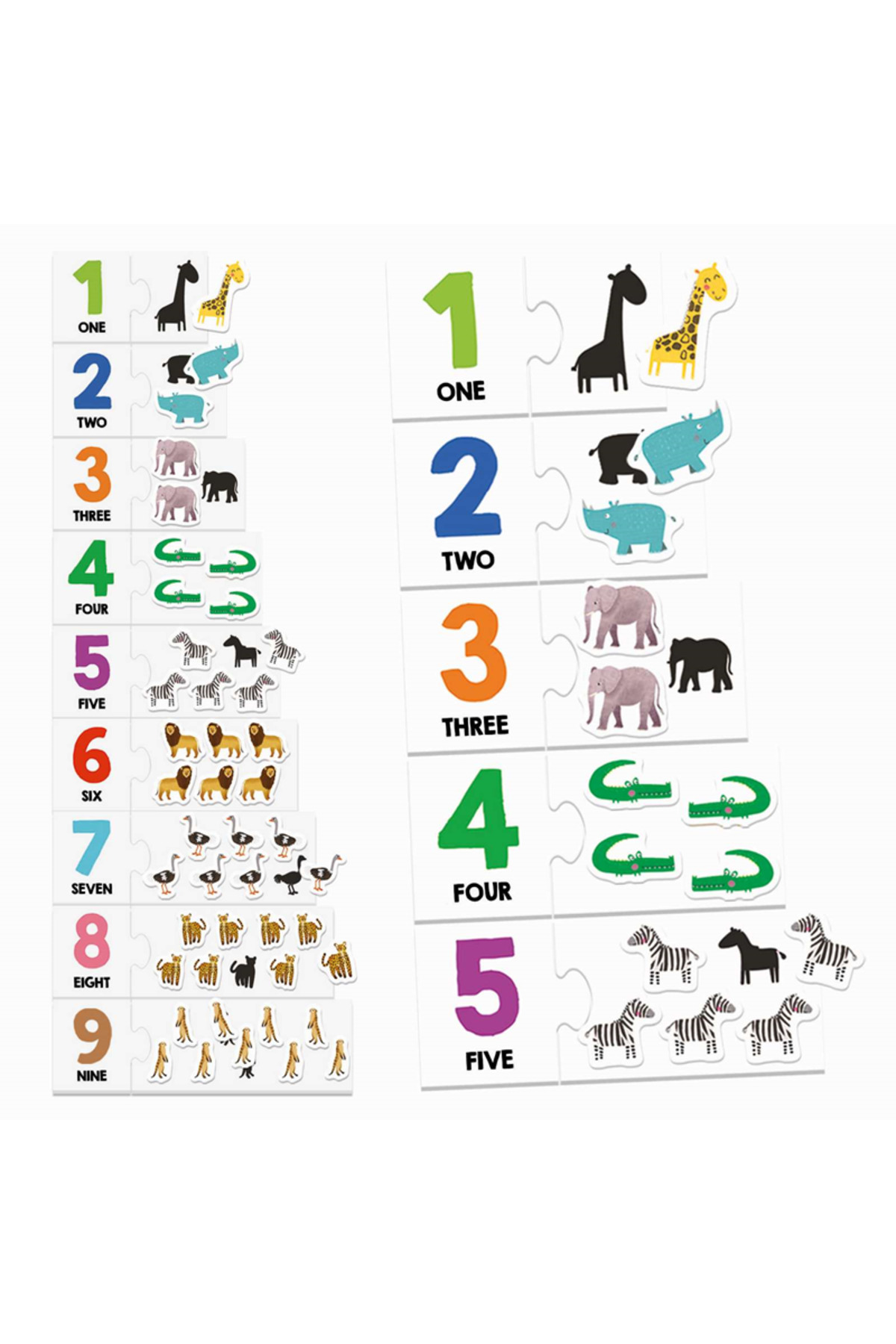Headu Tactile Numbers Montessori (3-6 Yaş) fotoğrafı 2 (önizleme)