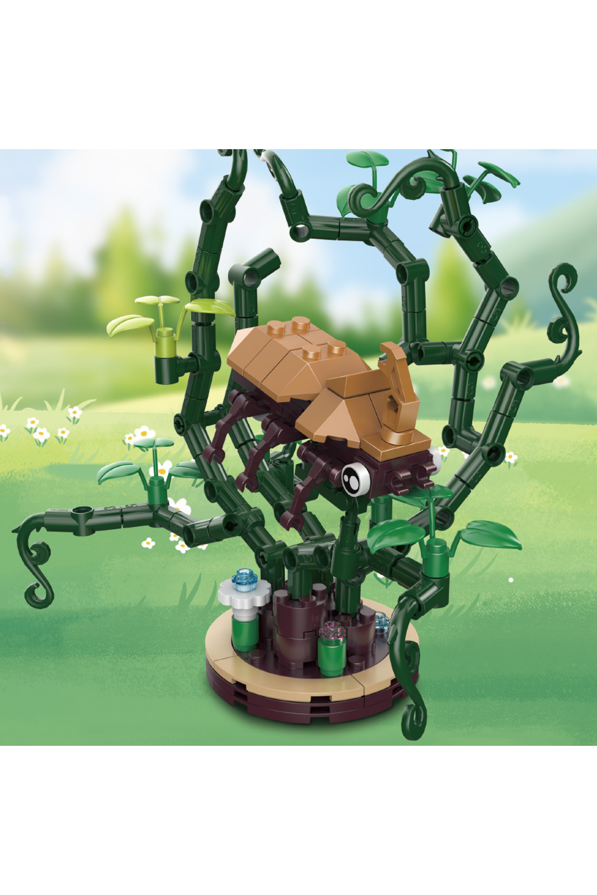 Mega Blok Çiçek ve Gergedan Böceği 164 Parça fotoğrafı 3 (önizleme)